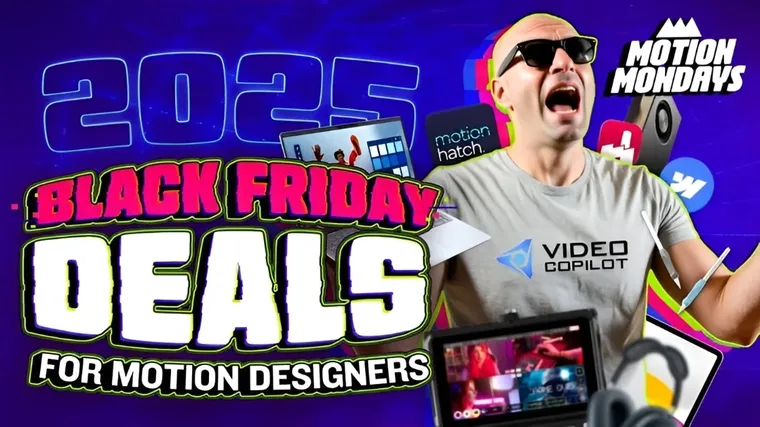 50 INSANE Black Friday Deals for Motion Designers | Motion Mondays article thumbnail