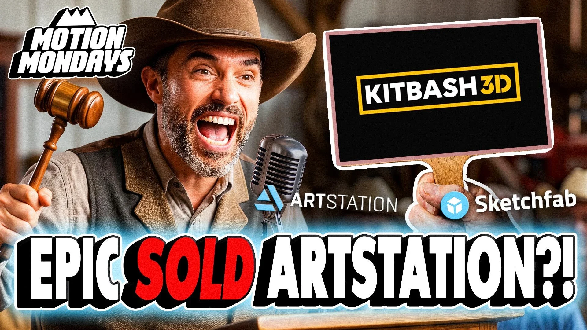 KitBash3D, ArtStation, and Sketchfab Motion Mondays article thumbnail