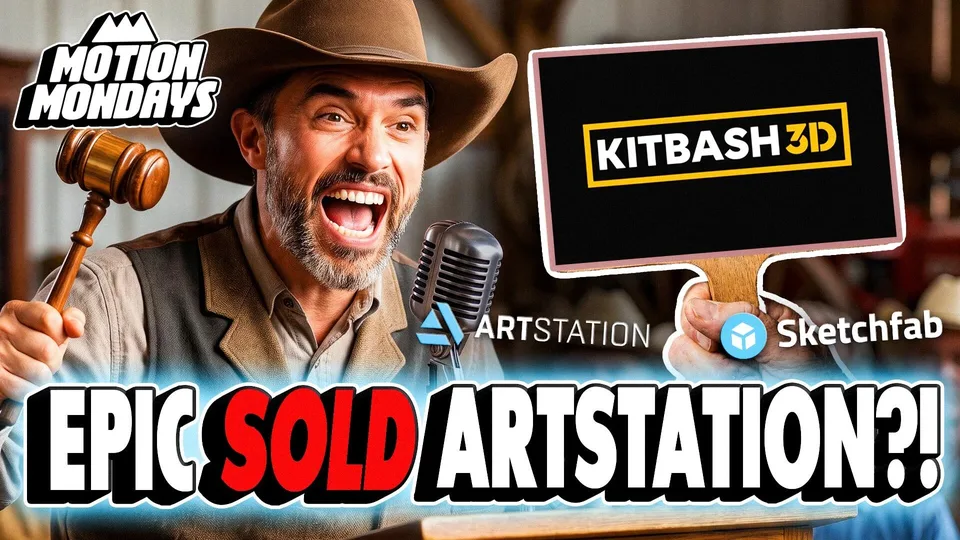 KitBash3D, ArtStation, and Sketchfab Motion Mondays article thumbnail
