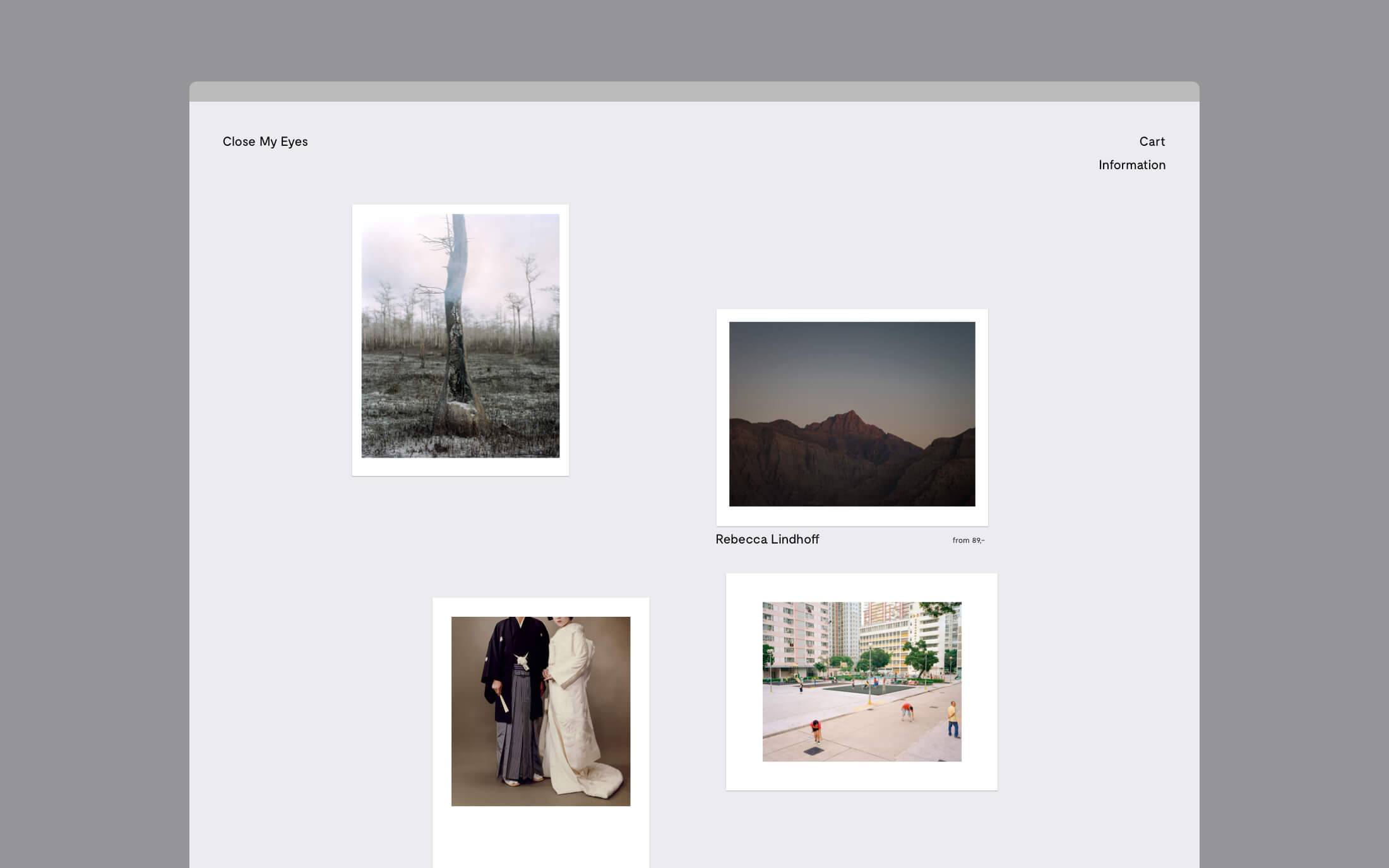Images shown their actual paper format, including whitespace. A shadow effect further enhances a physical look.