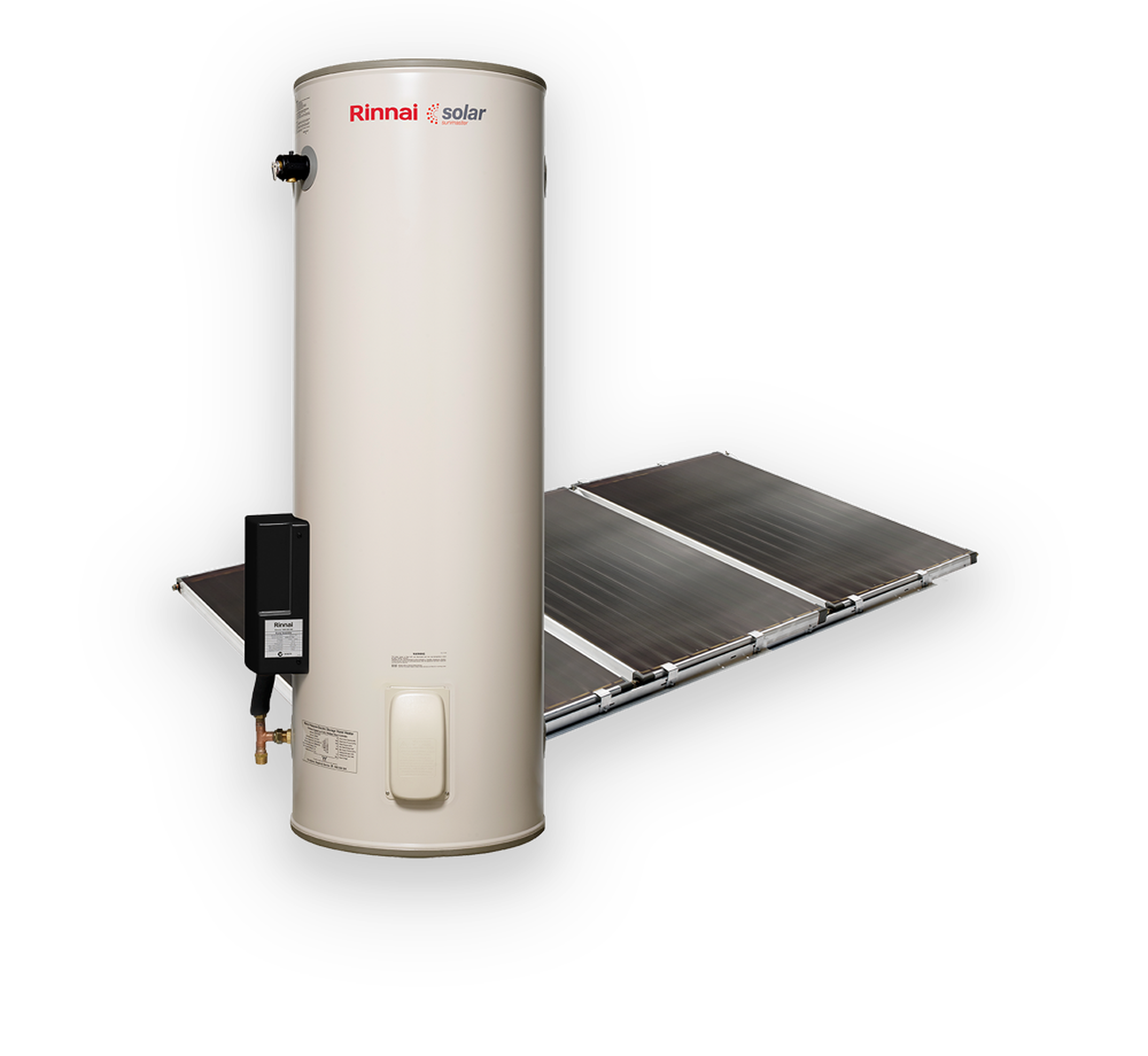 Rinnai Sunmaster Flat Plate system + 3 collectors