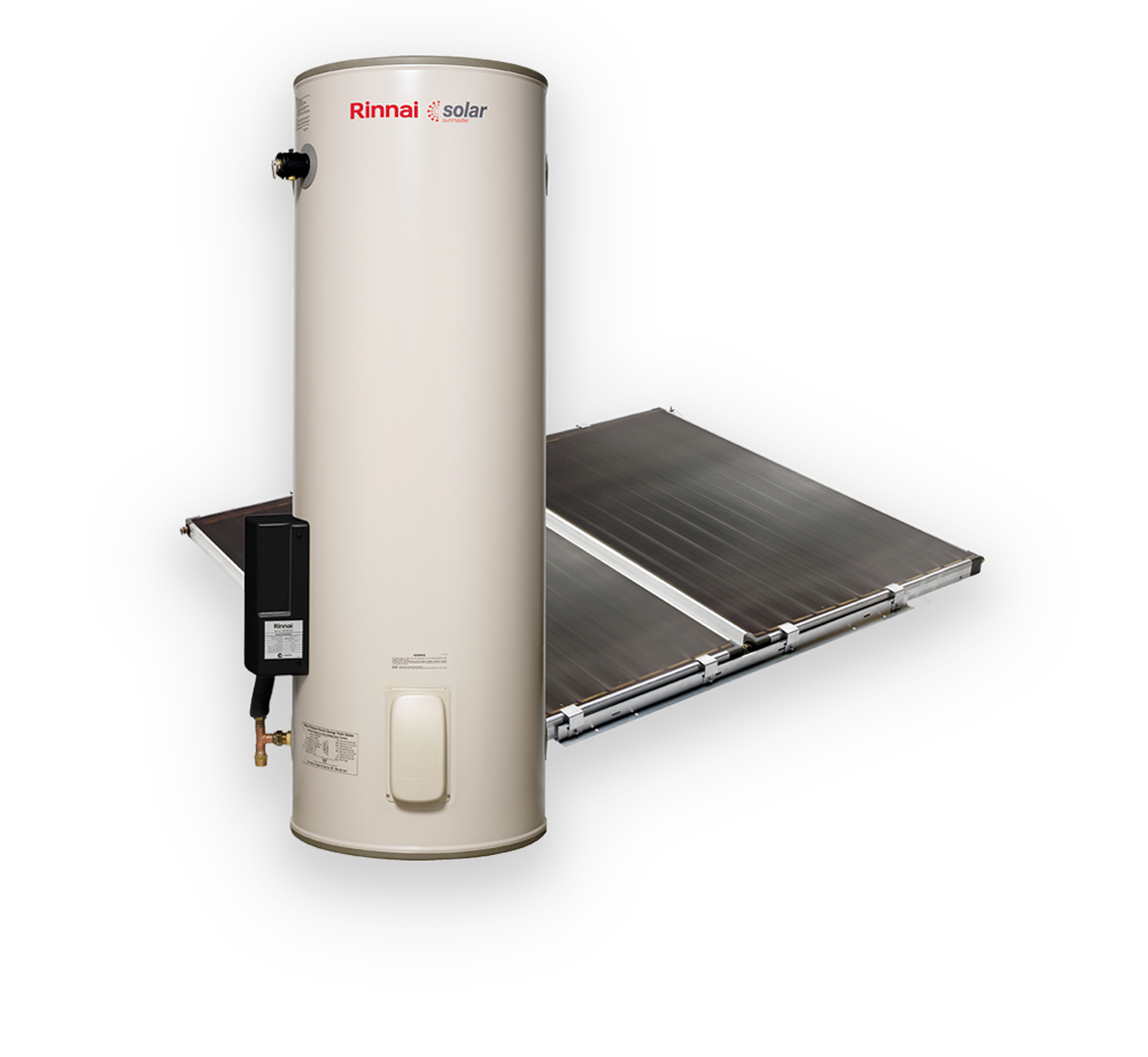 Rinnai Sunmaster Electric Flat Plate system + 2 Collectors