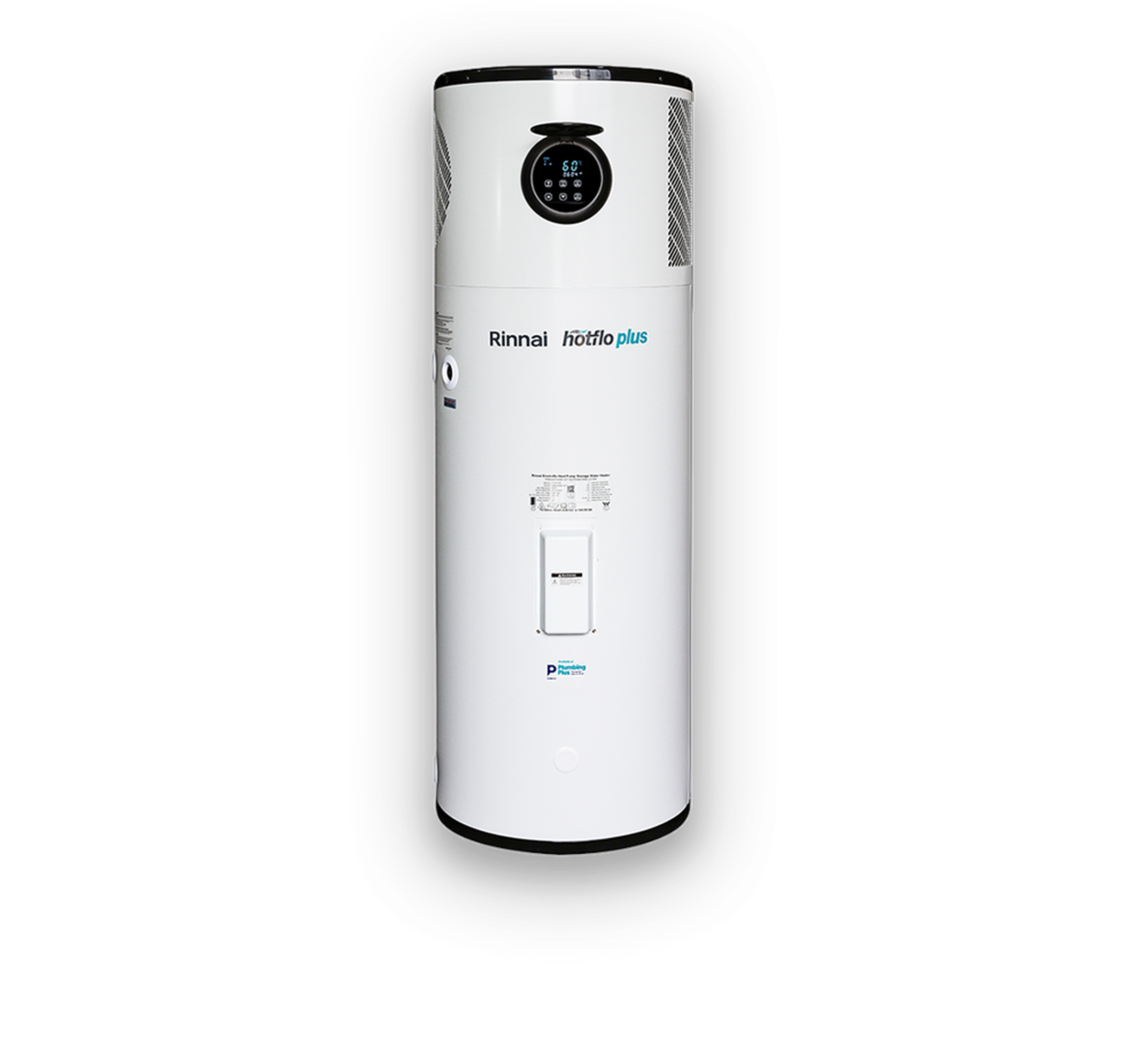 Rinnai Hotflo Plus 250L Electric Heat Pump (front)
