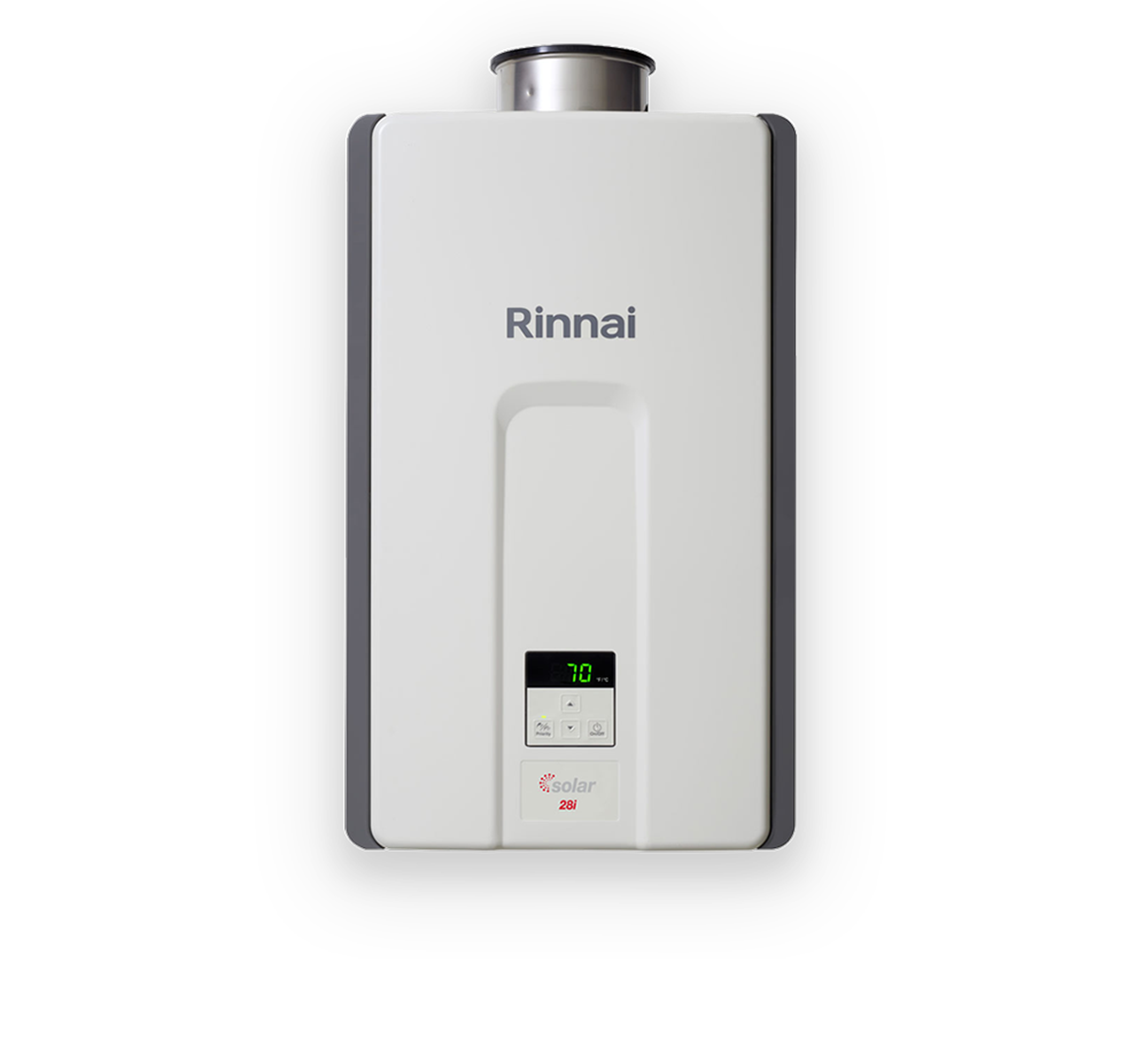 Rinnai Infinity Gas Continuous Flow Hot Water S28i Solar Booster (front)