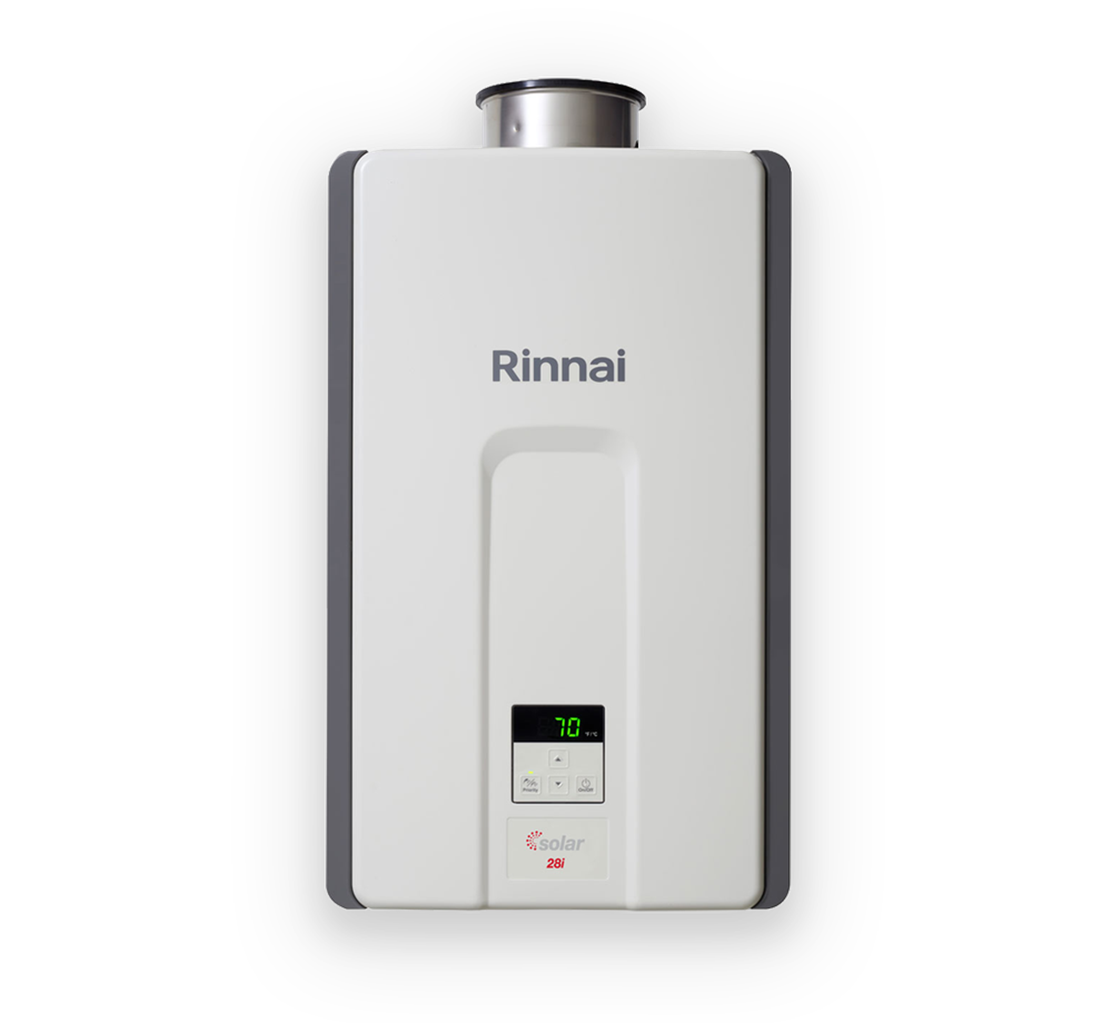 Rinnai Infinity Gas Continuous Flow Hot Water S28i Solar Booster (front)