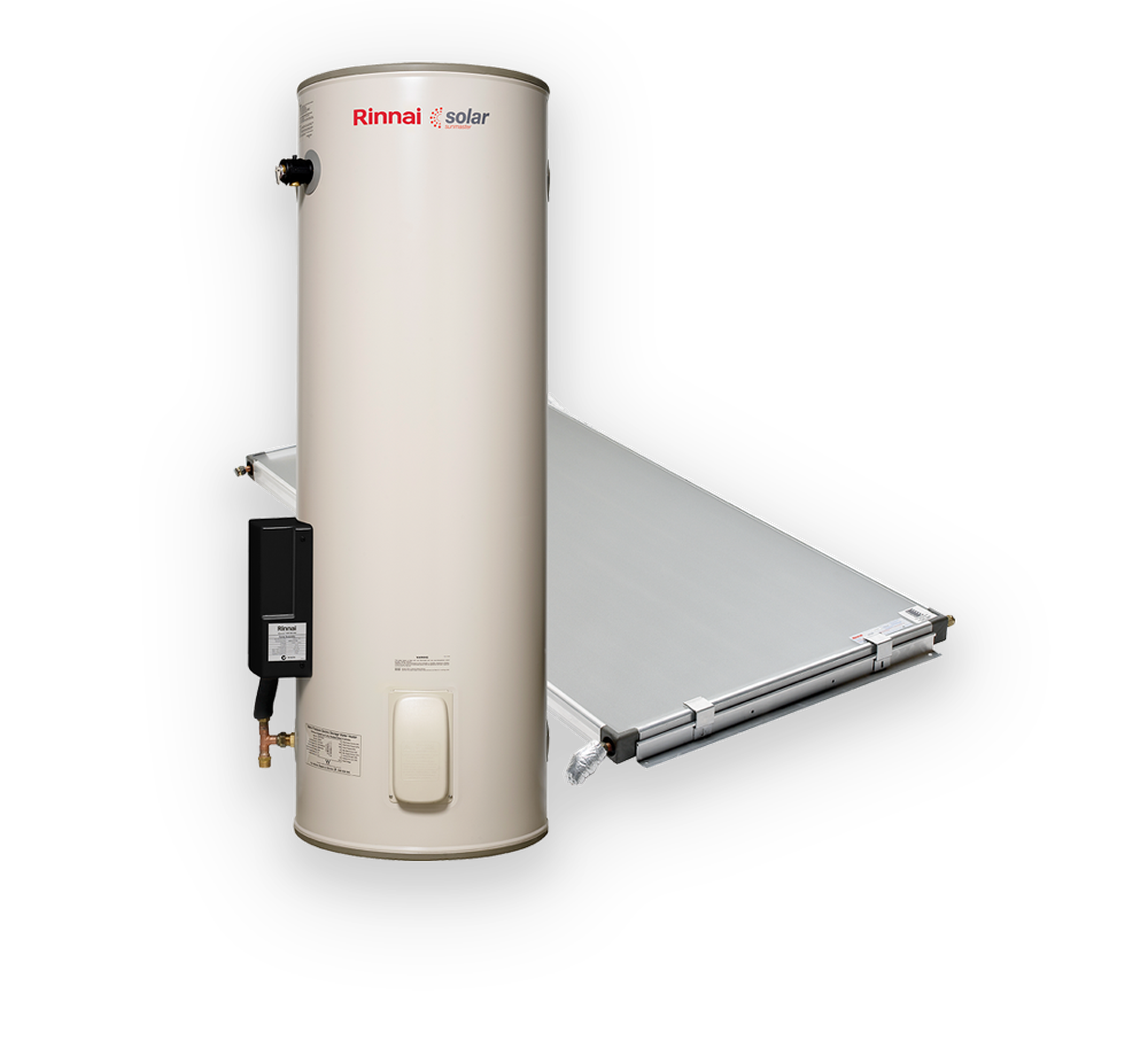 Rinnai Sunmaster Gas Flat Plate solar hot water - 1 collector