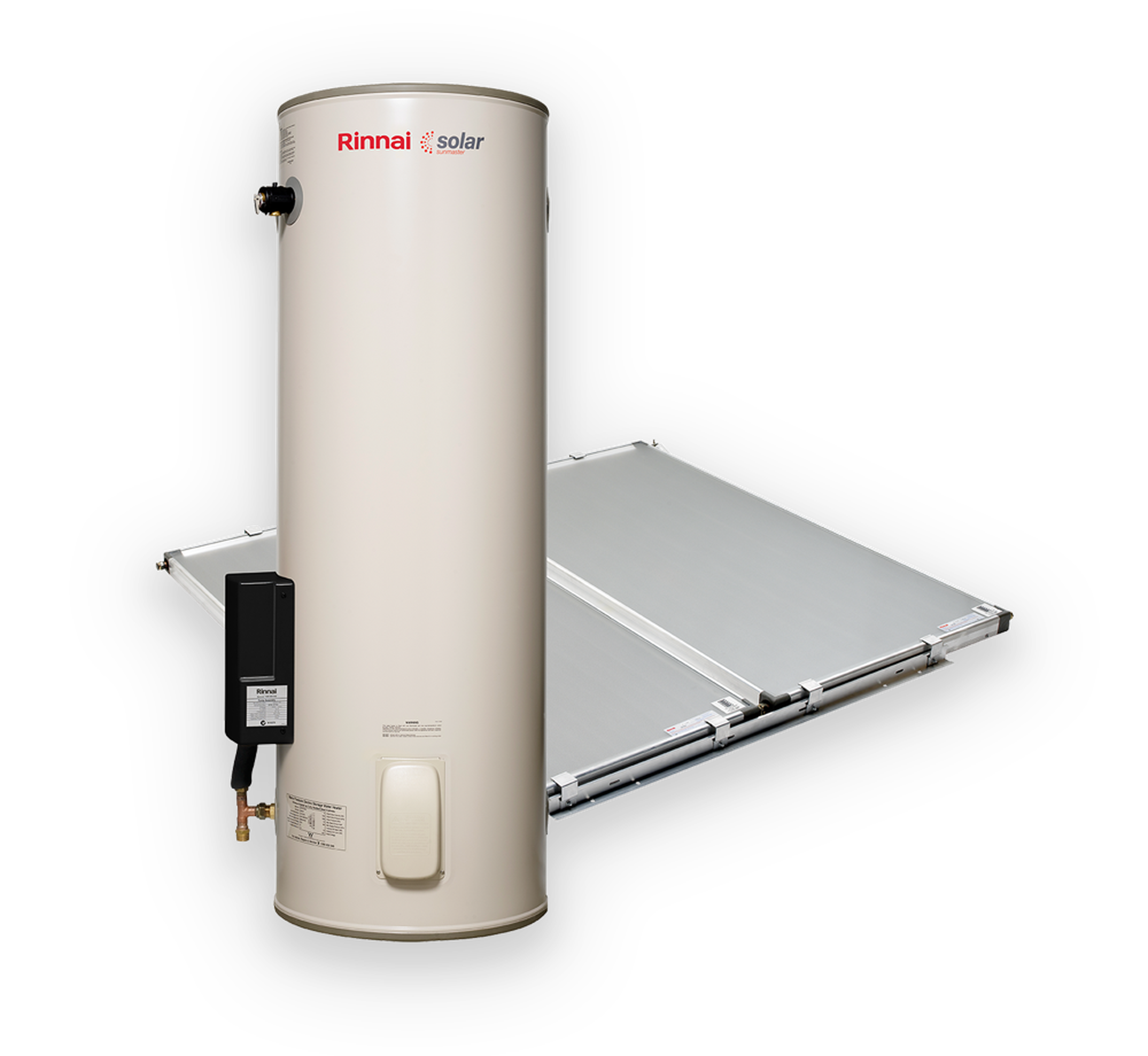 Rinnai Sunmaster Gas Flat Plate solar hot water
