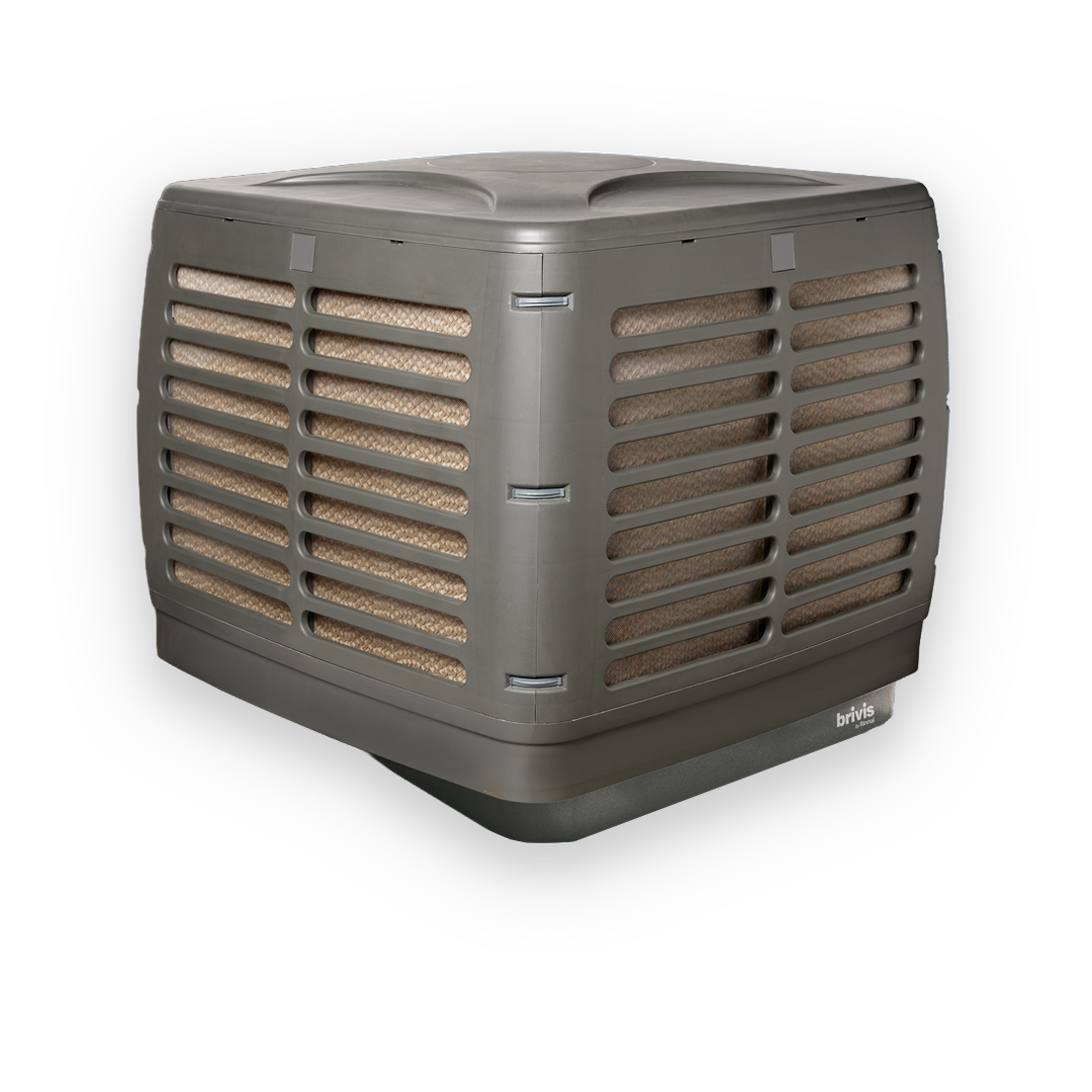Brivis Balaero evaporative cooler (top right)