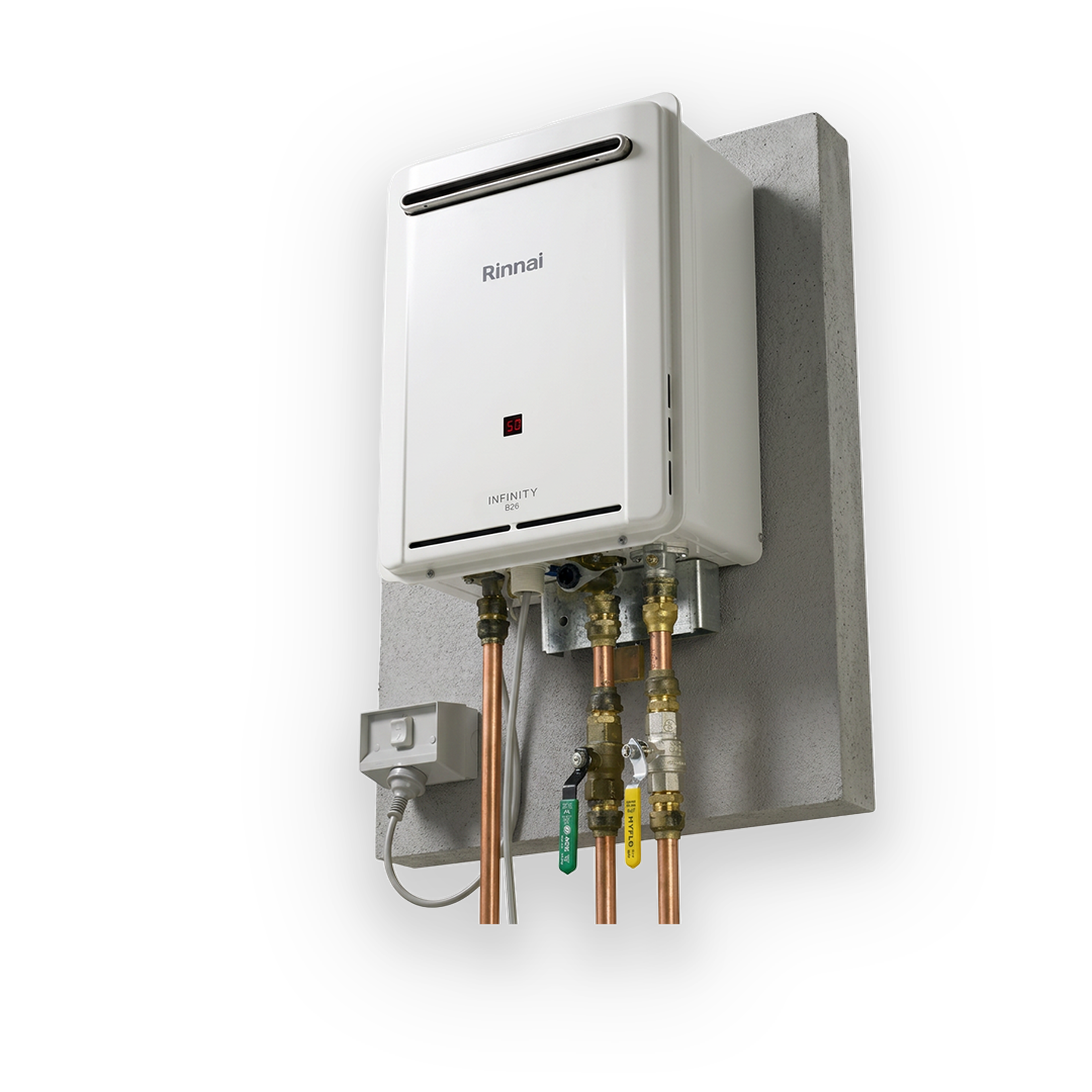 Rinnai Infinity Gas Continuous Flow Hot Water Security Bracket