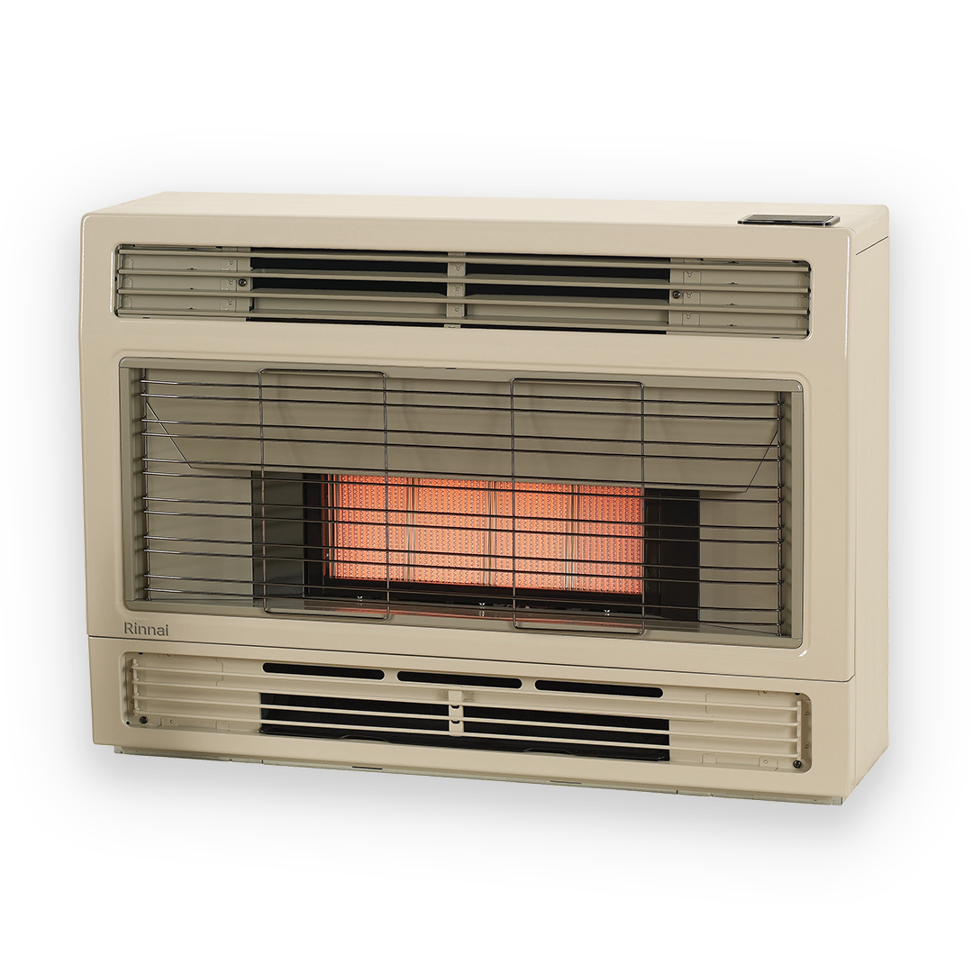 Spectrum Console Gas Flued Space Heater | Rinnai Australia