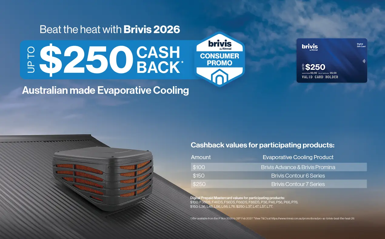 Brivis Beat the Heat Summer Promo 2026