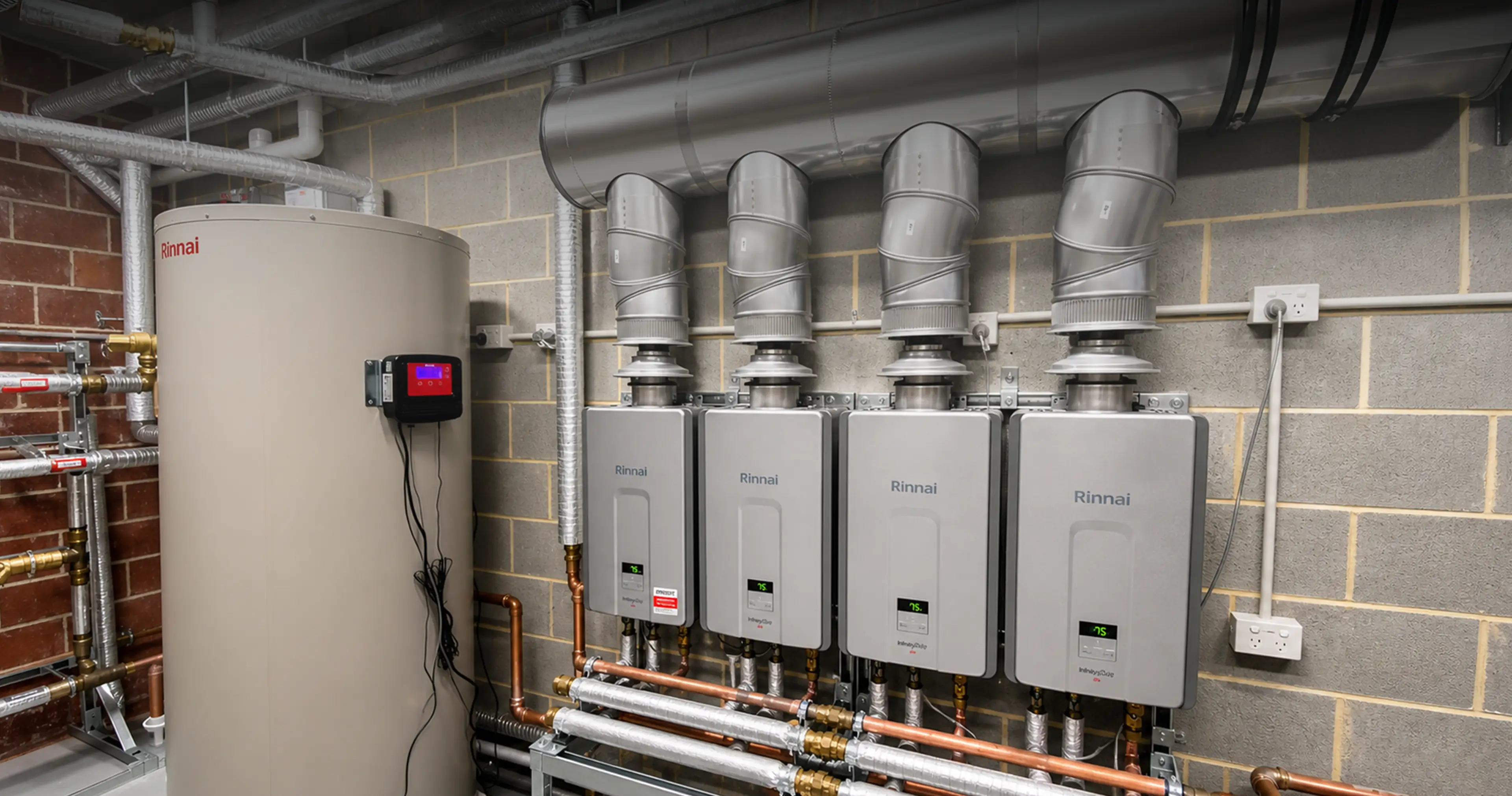 Rinnai Commercial Flue for Hot Water Systems