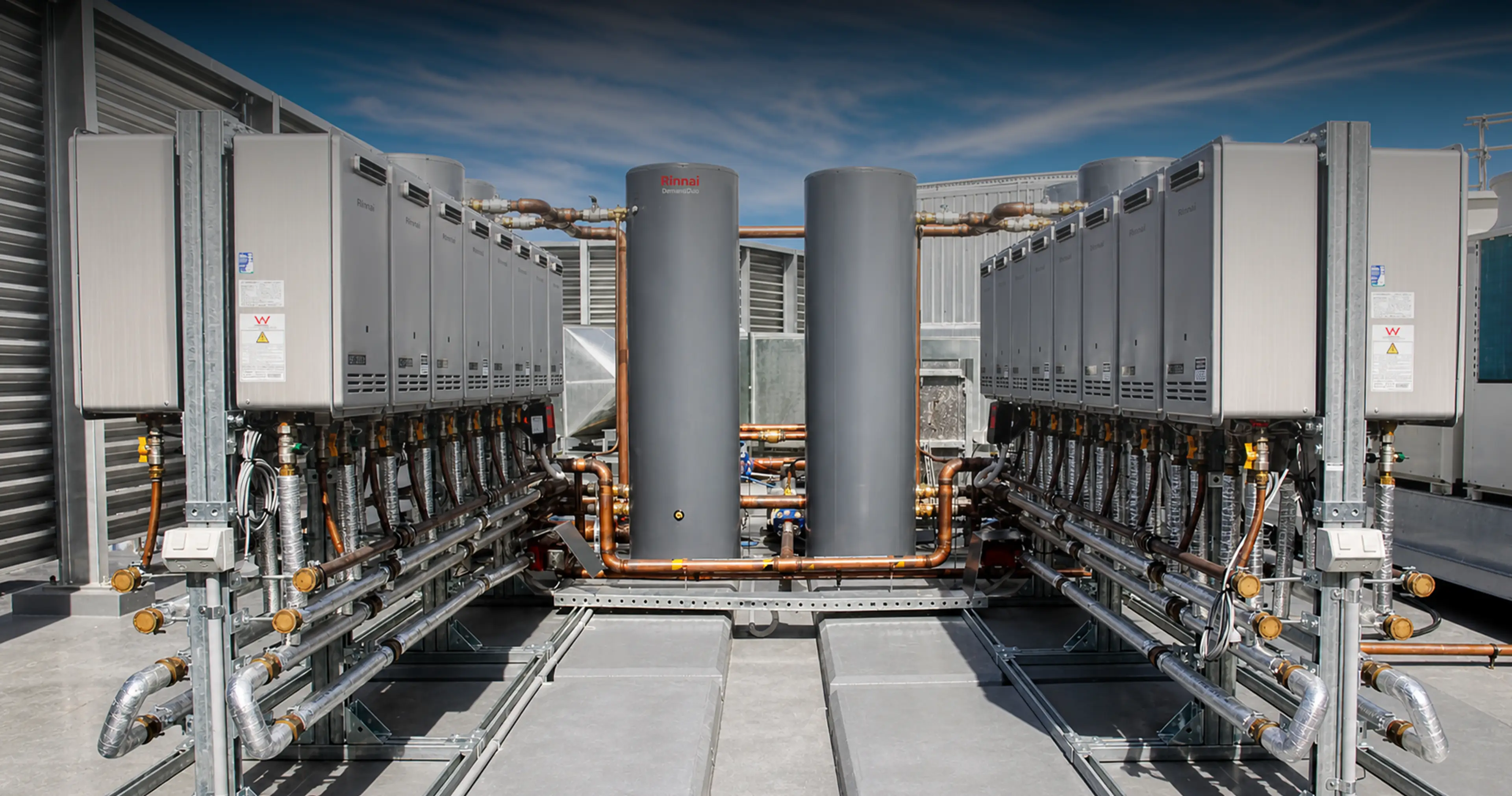 Rinnai Demand Duo - commercial hot water solution