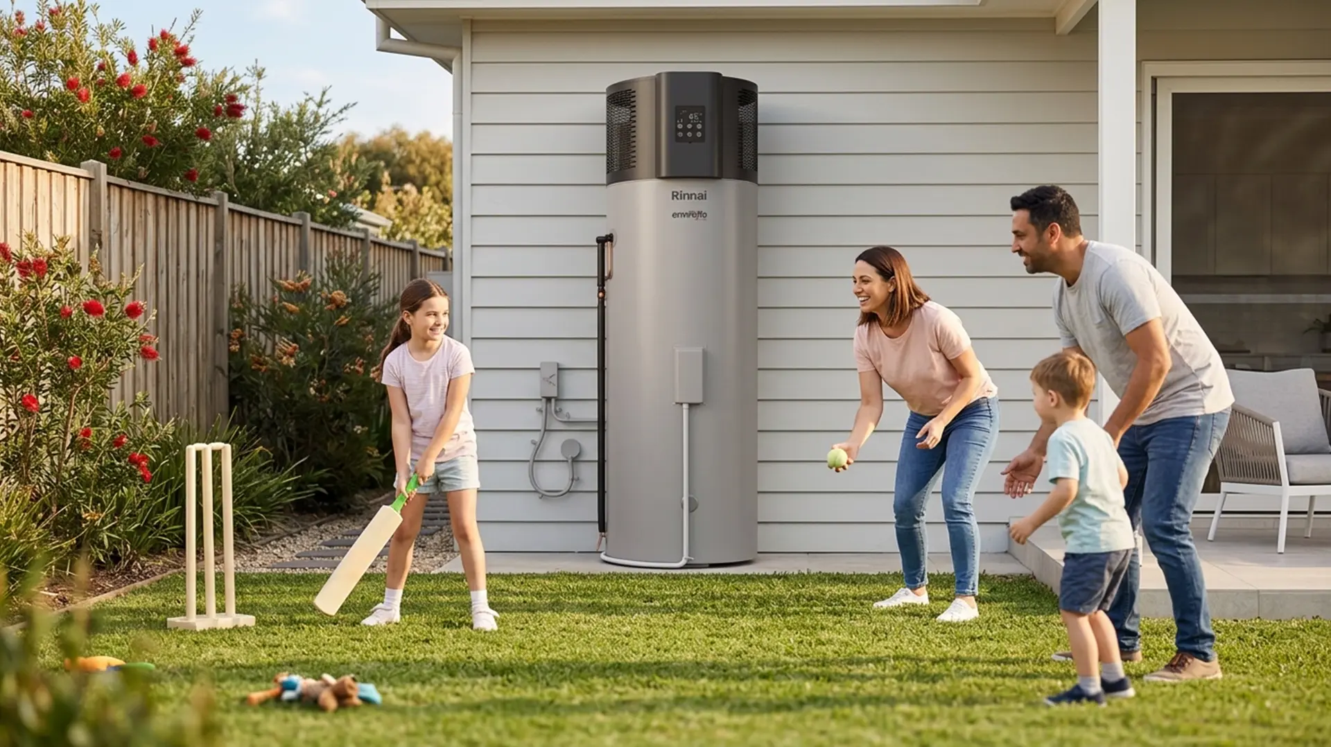 Rinnai AR Series Heat Pump - perfect for year round hot water
