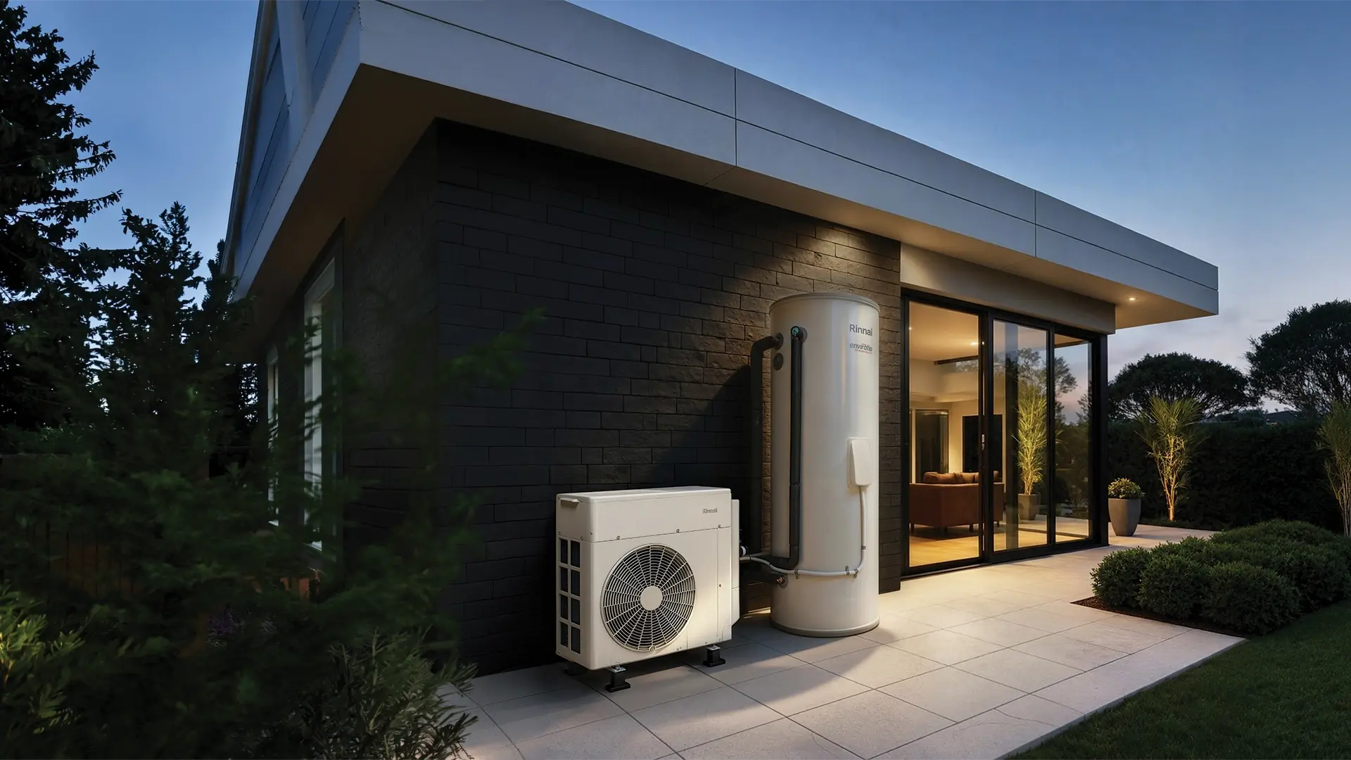 Enviroflo S 5.0kW Split Electric Heat Pump (tank + unit)