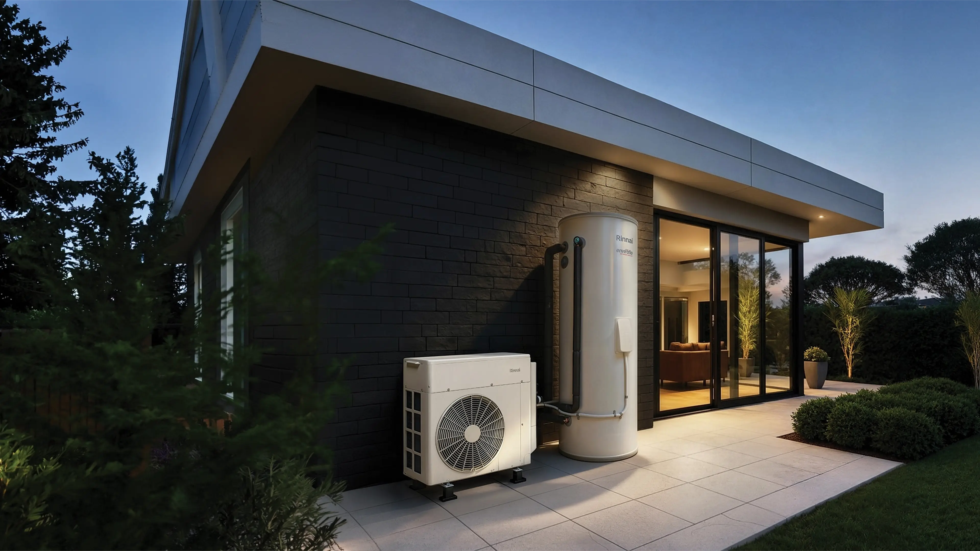 Enviroflo S 5.0kW Split Electric Heat Pump (tank + unit)