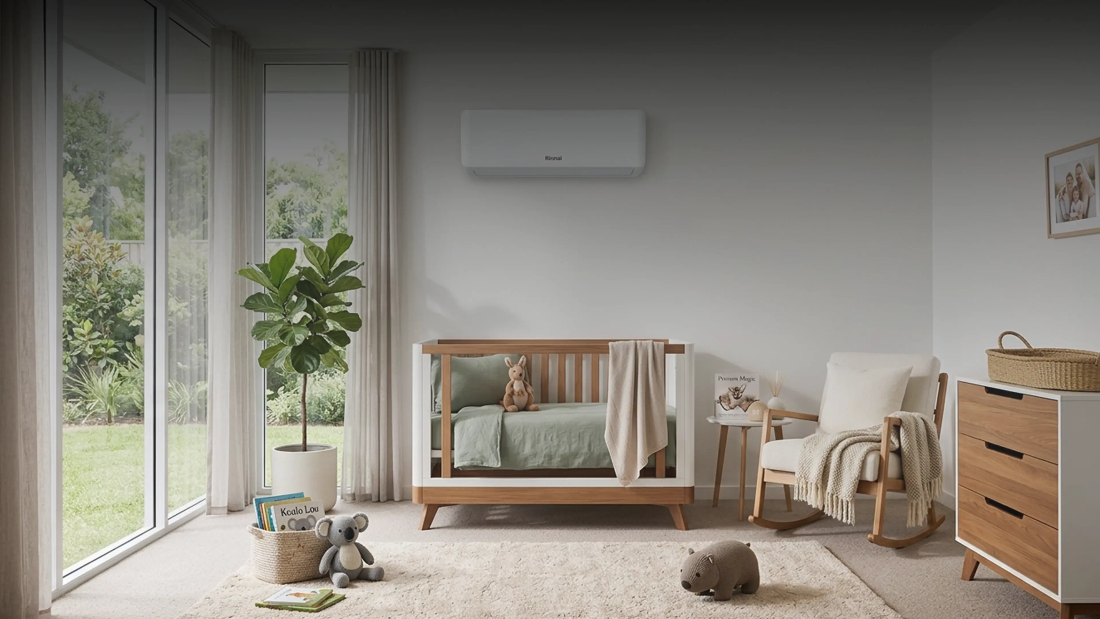 Rinnai VX Air Conditioner suitable for sized all rooms in your home