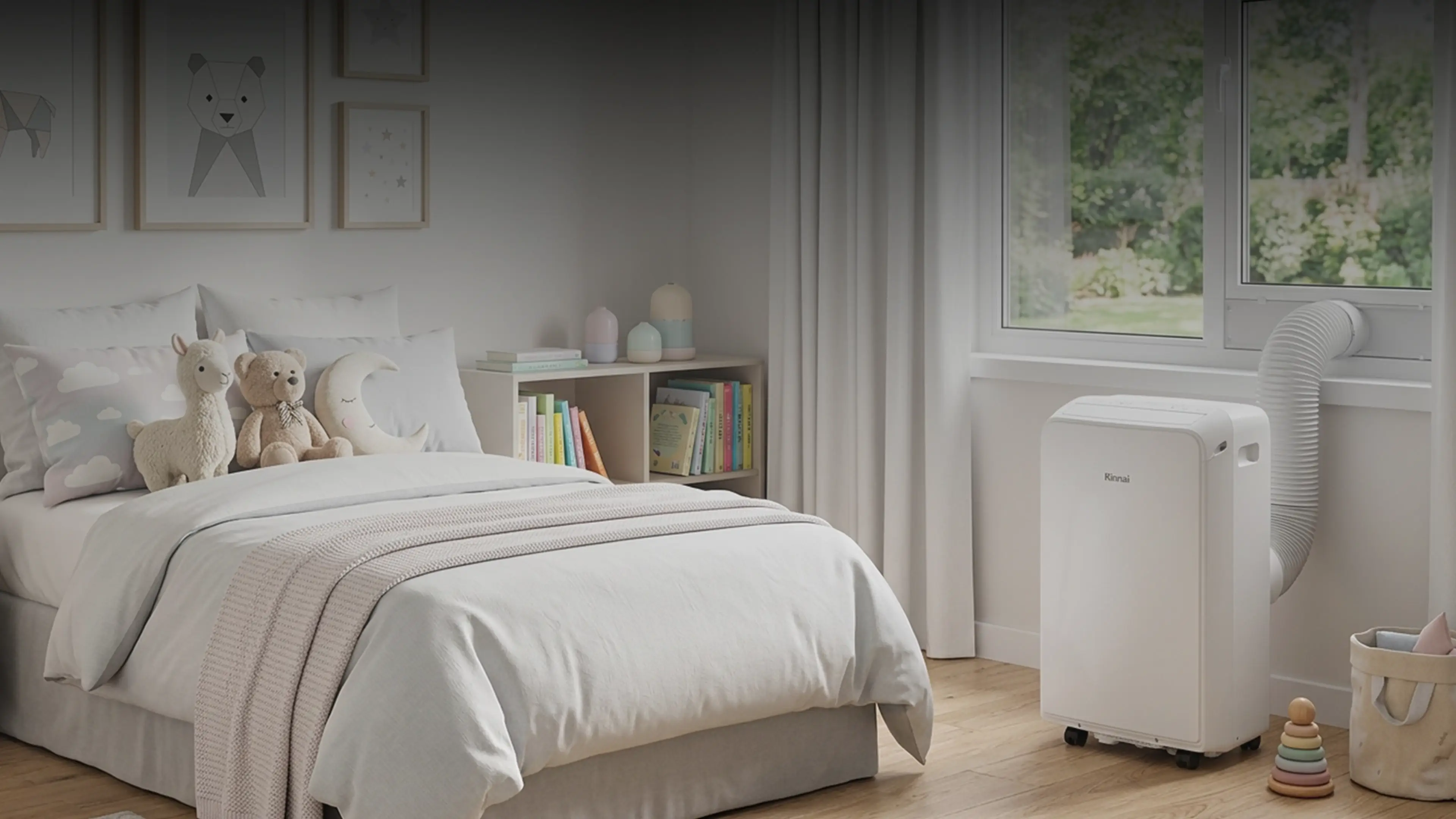 Rinnai Portable Air Conditioner - perfect for any room