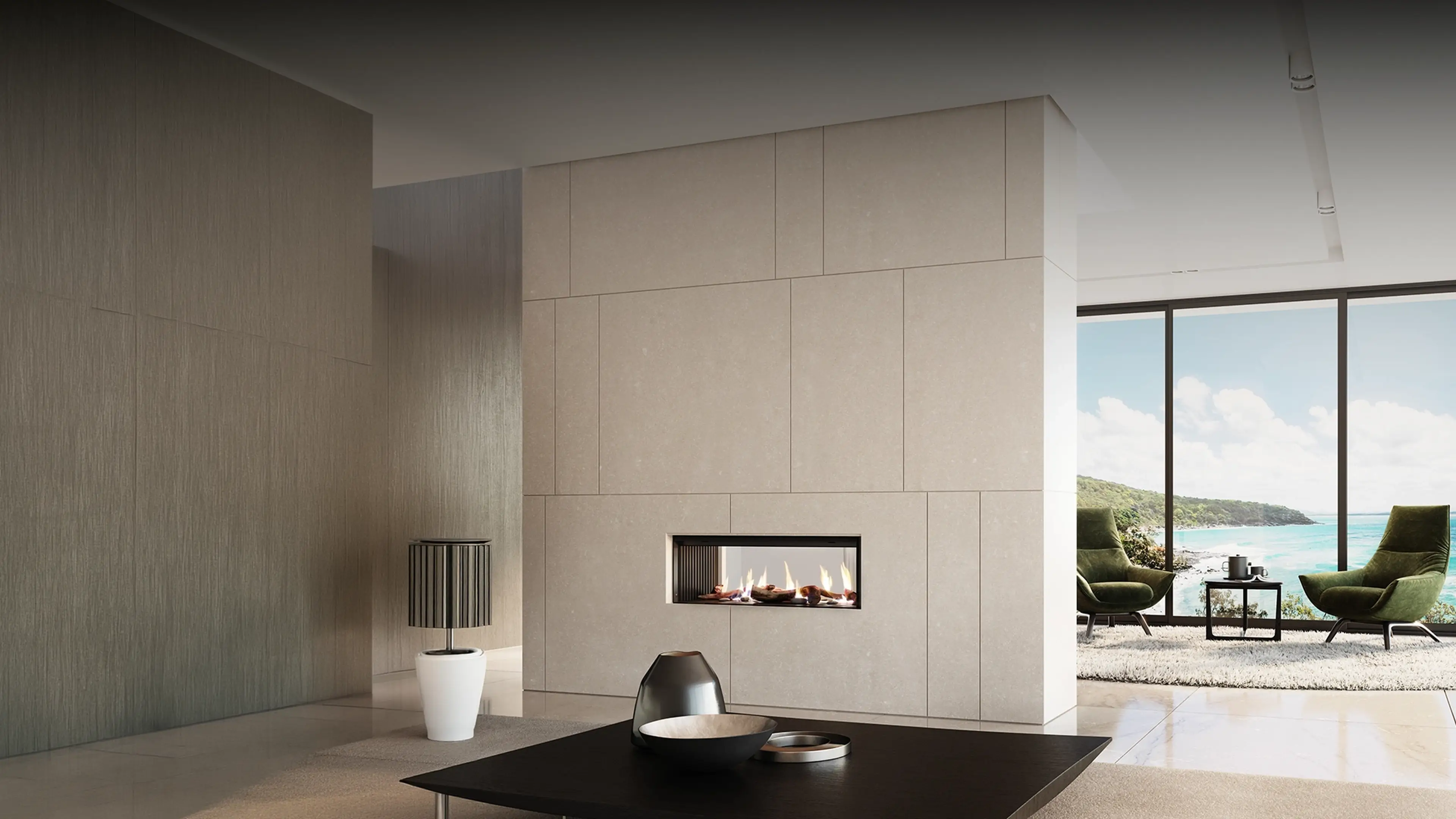 Rinnai LS 1000 Gas Fireplace - looks great in any room
