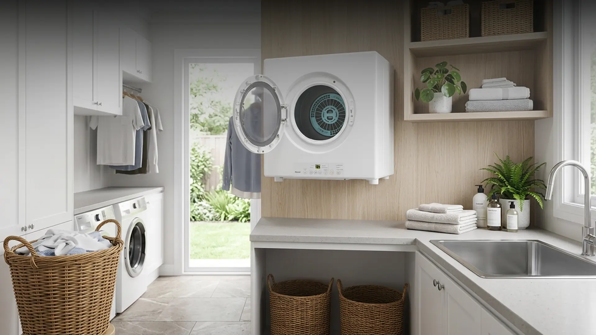 Rinnai Gas Dryers - quickly drying your clothes