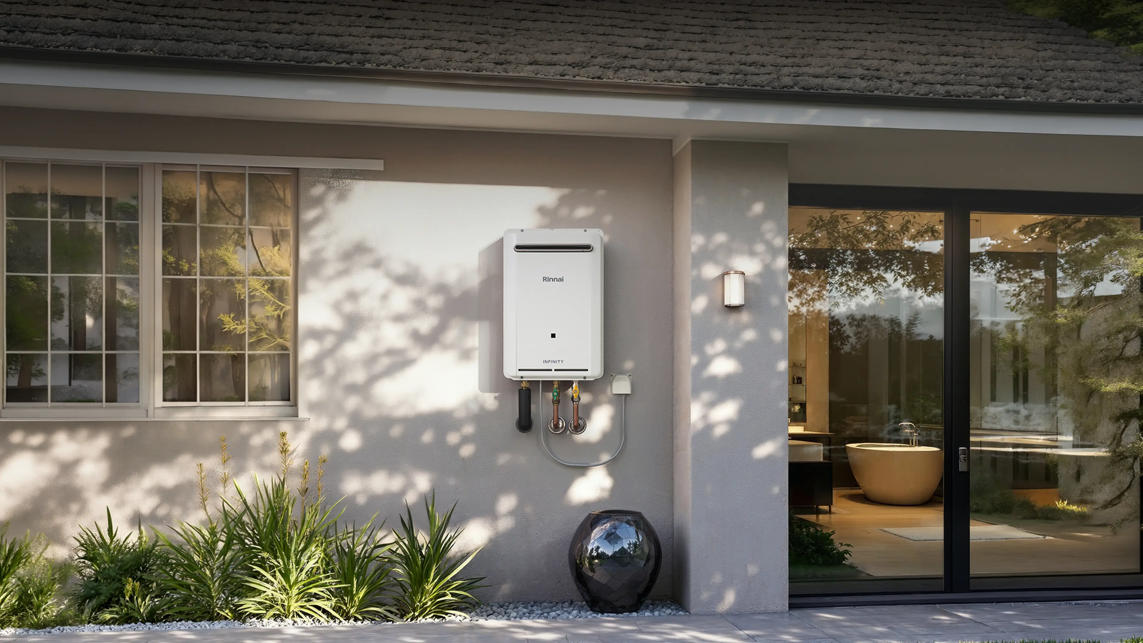 Rinnai Infinity Gas Continuous Flow - never run out of hot water