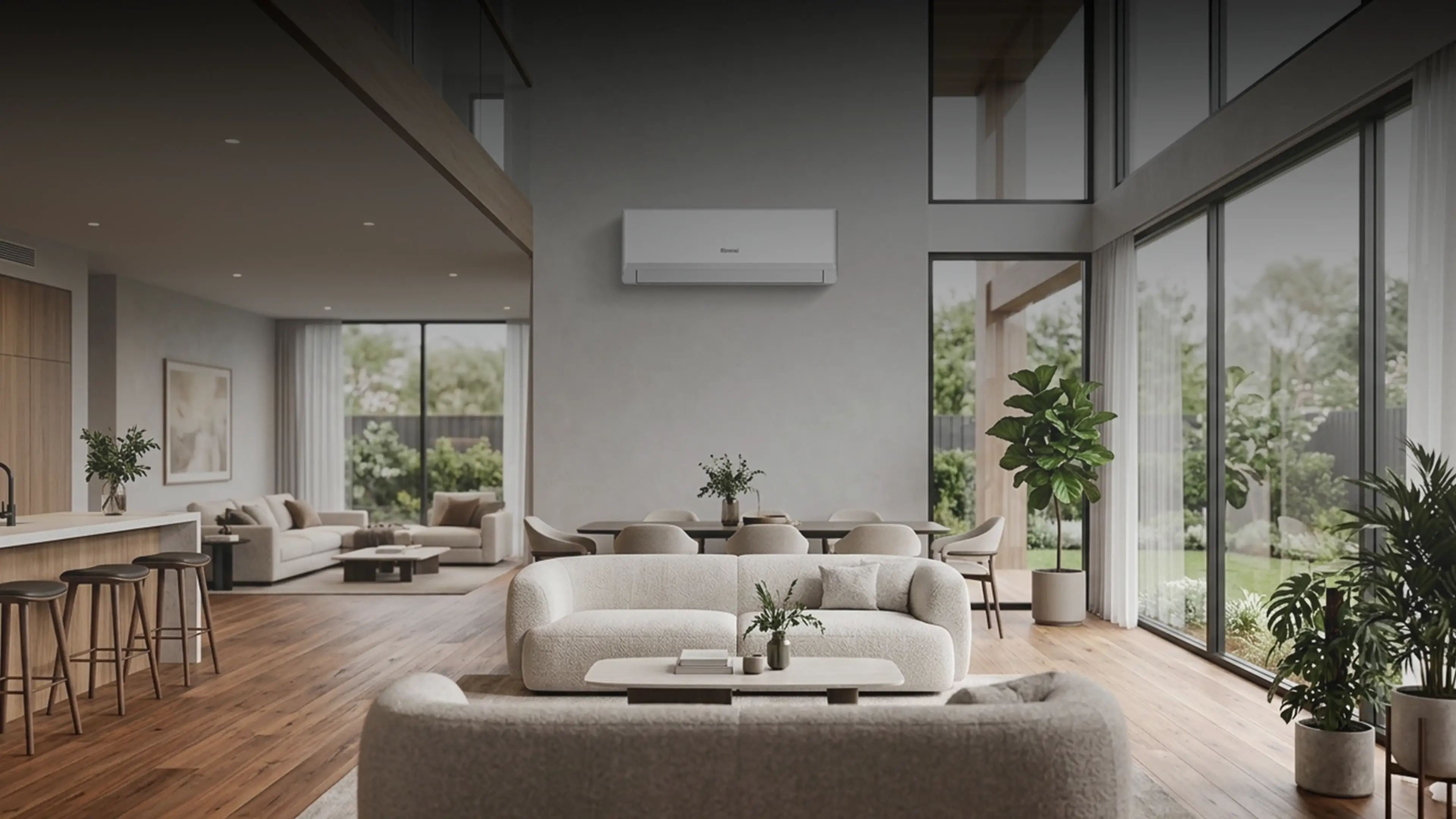 Rinnai JX Series Split System Air Conditioner - ideal size for your living room