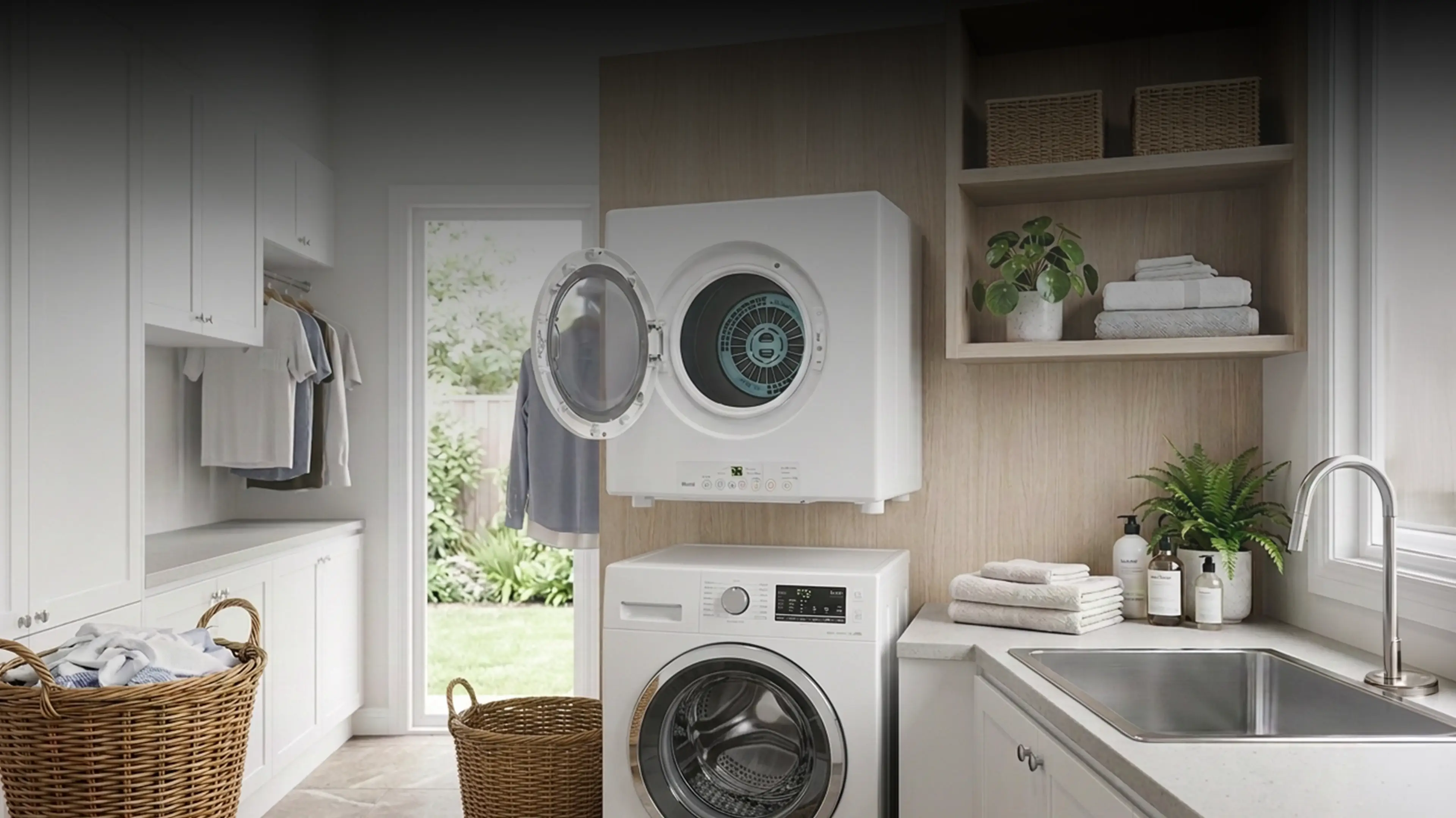 Rinnai Gas Dryers - quickly drying your clothes
