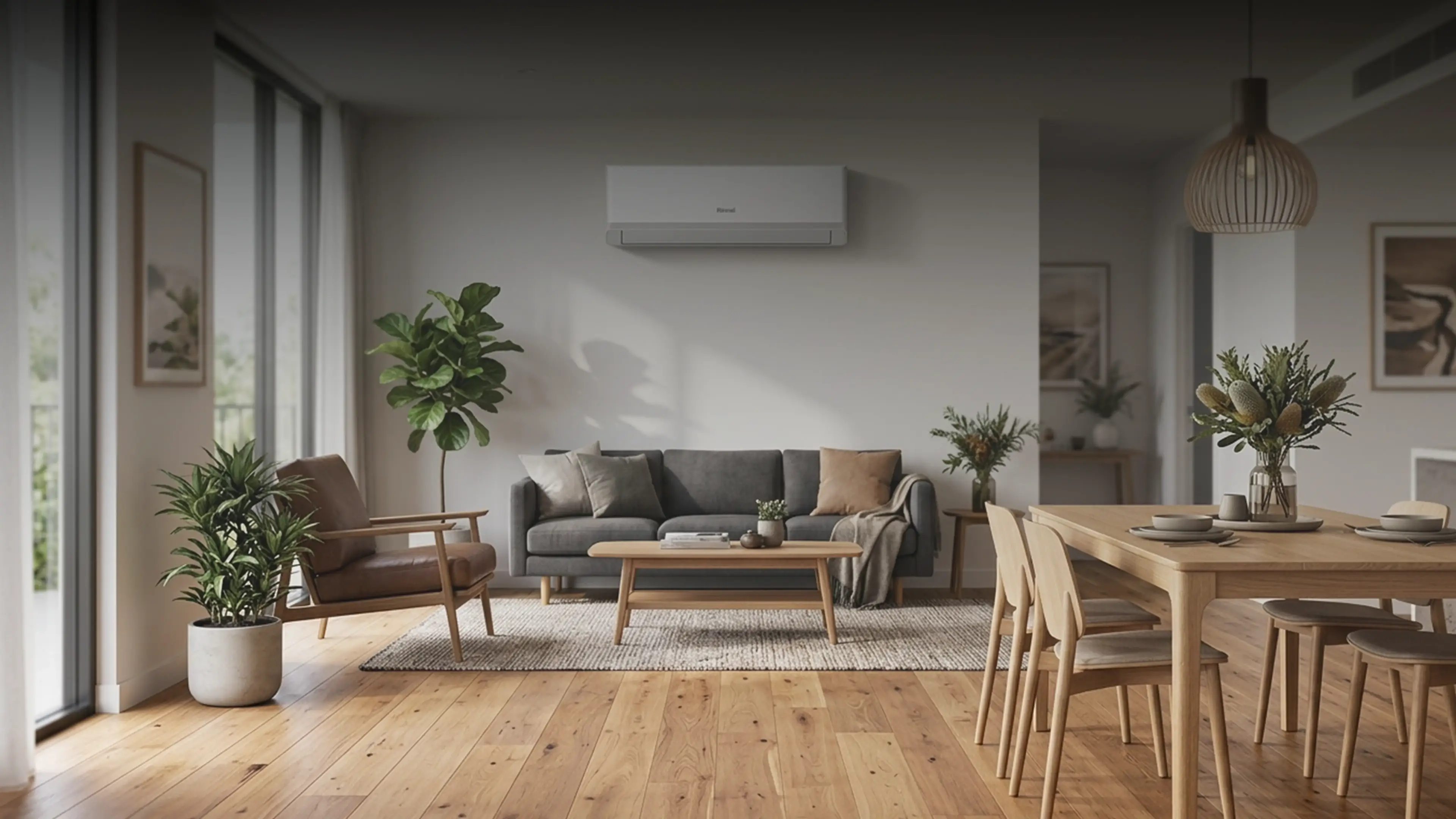 Rinnai JX Series Split System Air Conditioner - ideal size for your living room