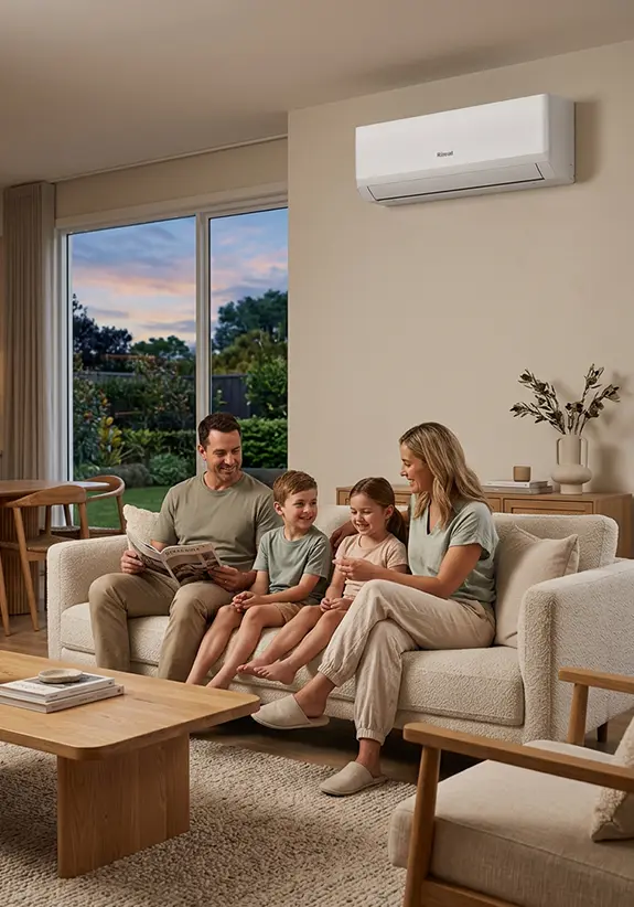 Rinnai supplies whole home comfort - air conditioning to keep you comfortable all year round