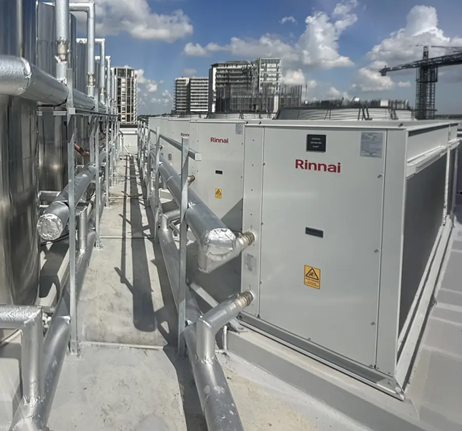 Rinnai Commercial Hot Water systems