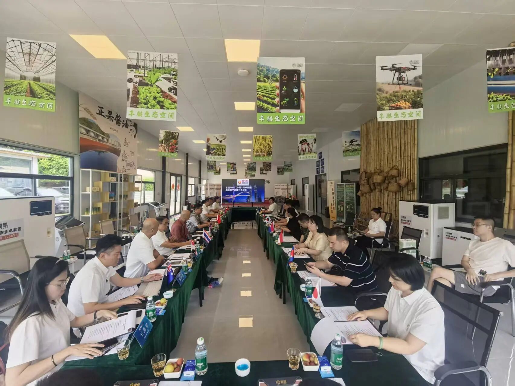 中马高质量产品推介恳谈会在丰麒生态空间举行  China–Malaysia High-Quality Product Promotion and Exchange Session Held at FengQi Ecological Space