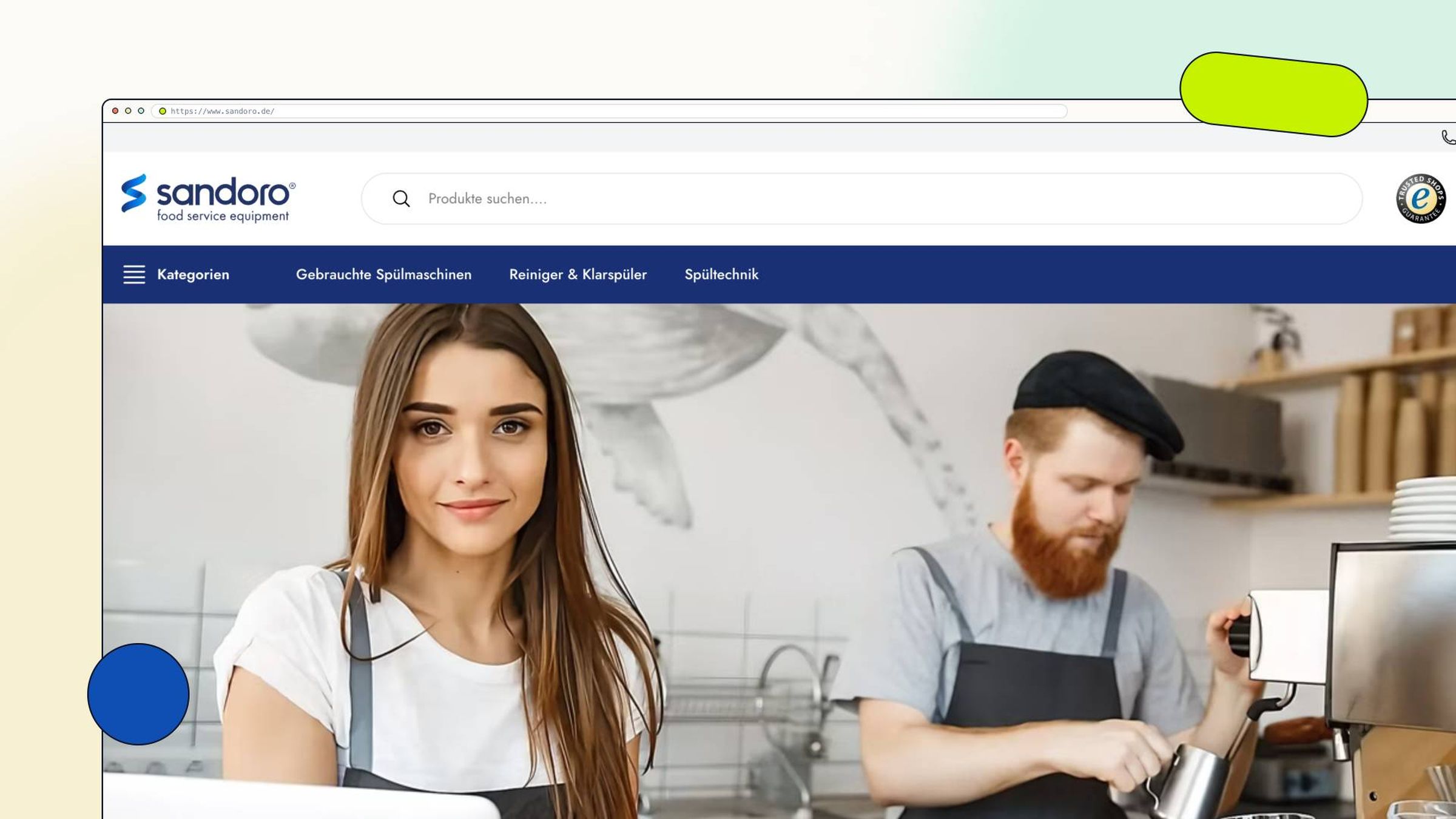 Sandoro® — Headless Shopify Storefront mit Omnichannel Commerce