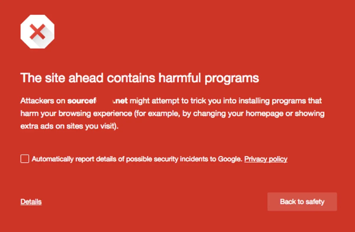 Malicious or dangerous software