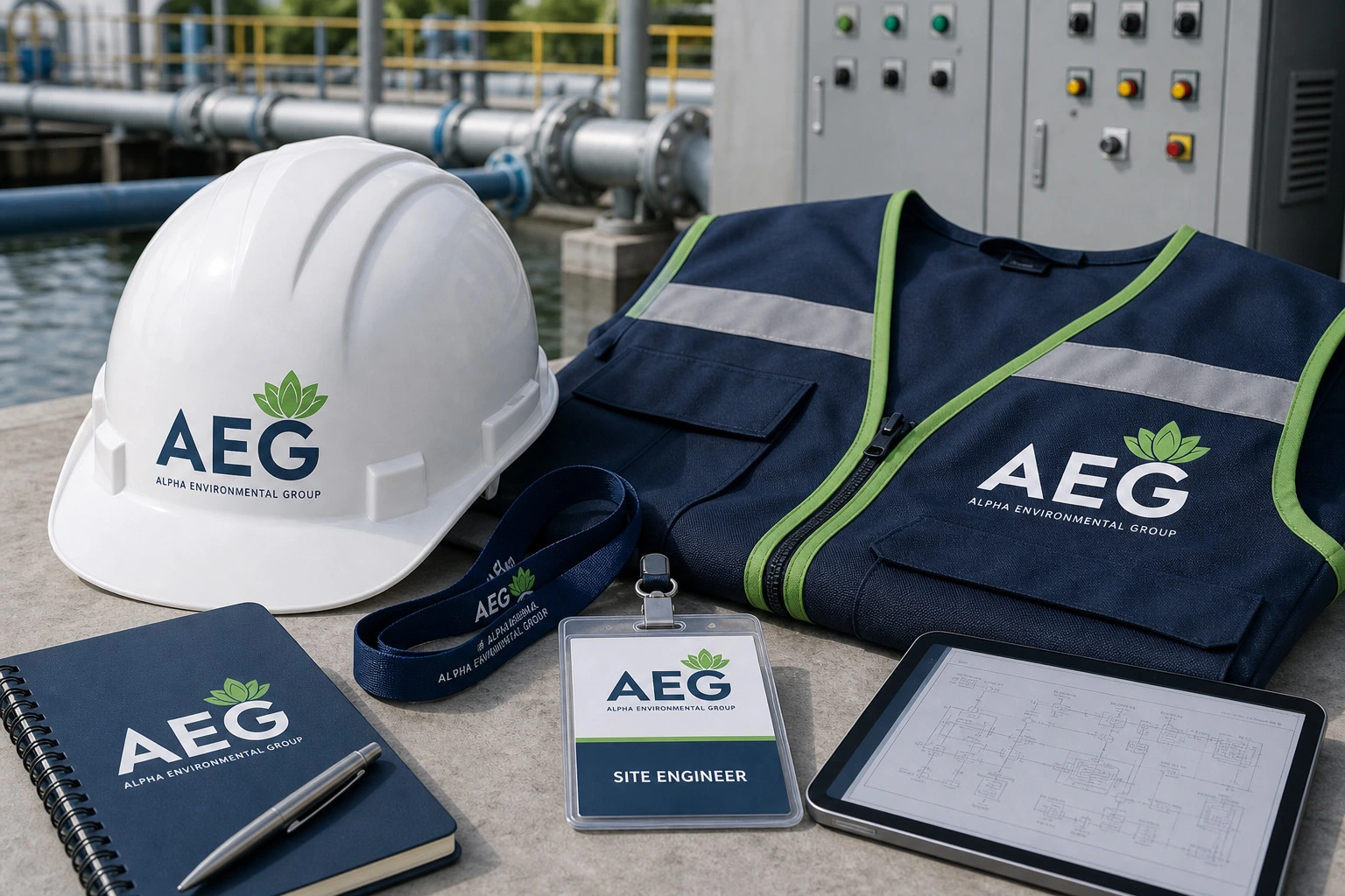 Alpha Enviromental Group mockup 6