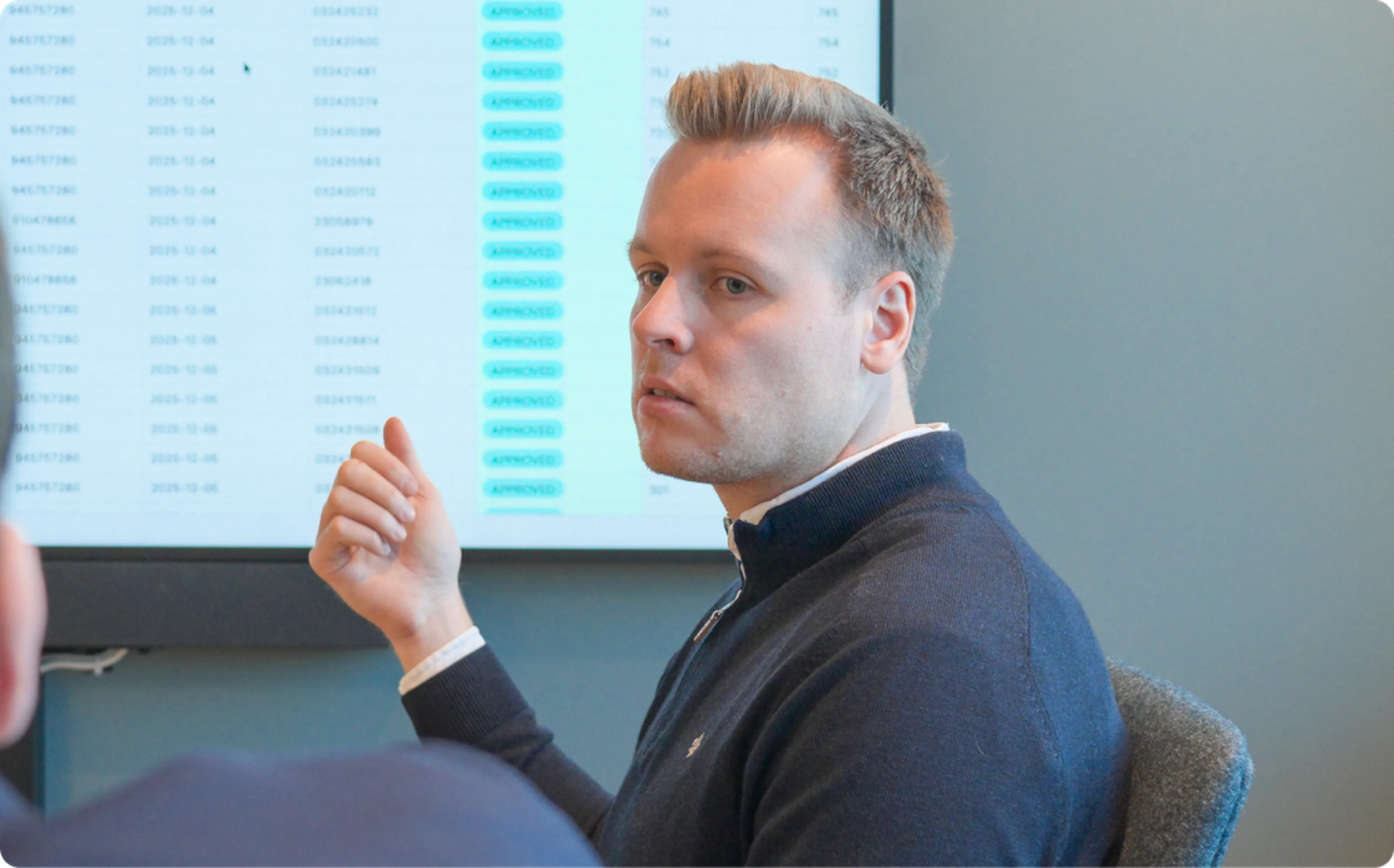Regnskapsgjennomgang i møte