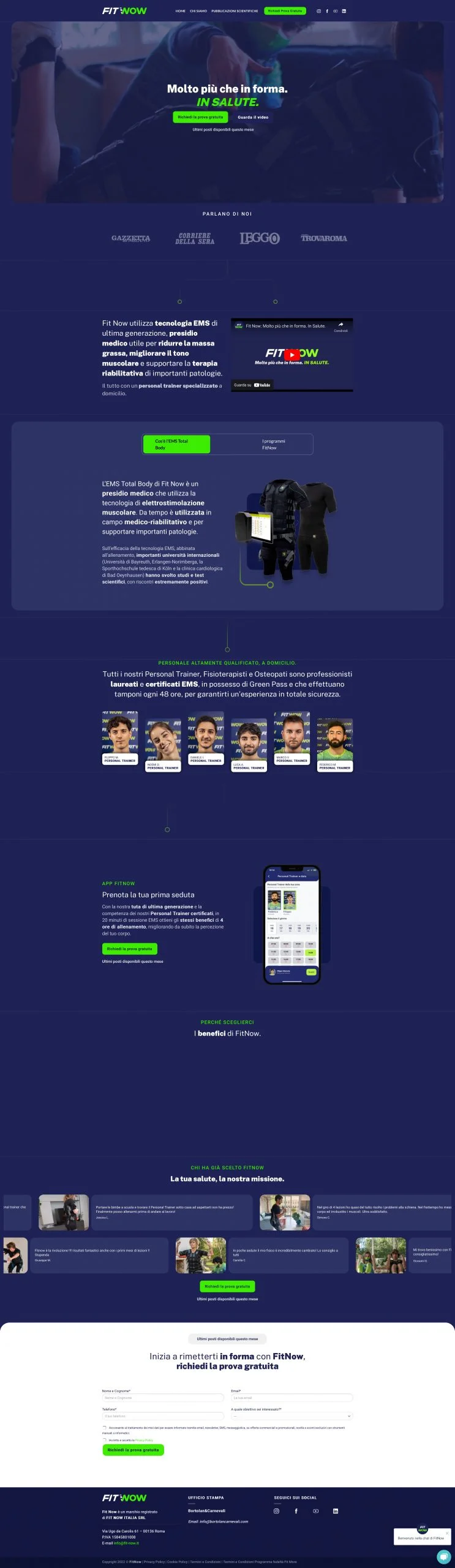 Mockup app FIT WOW