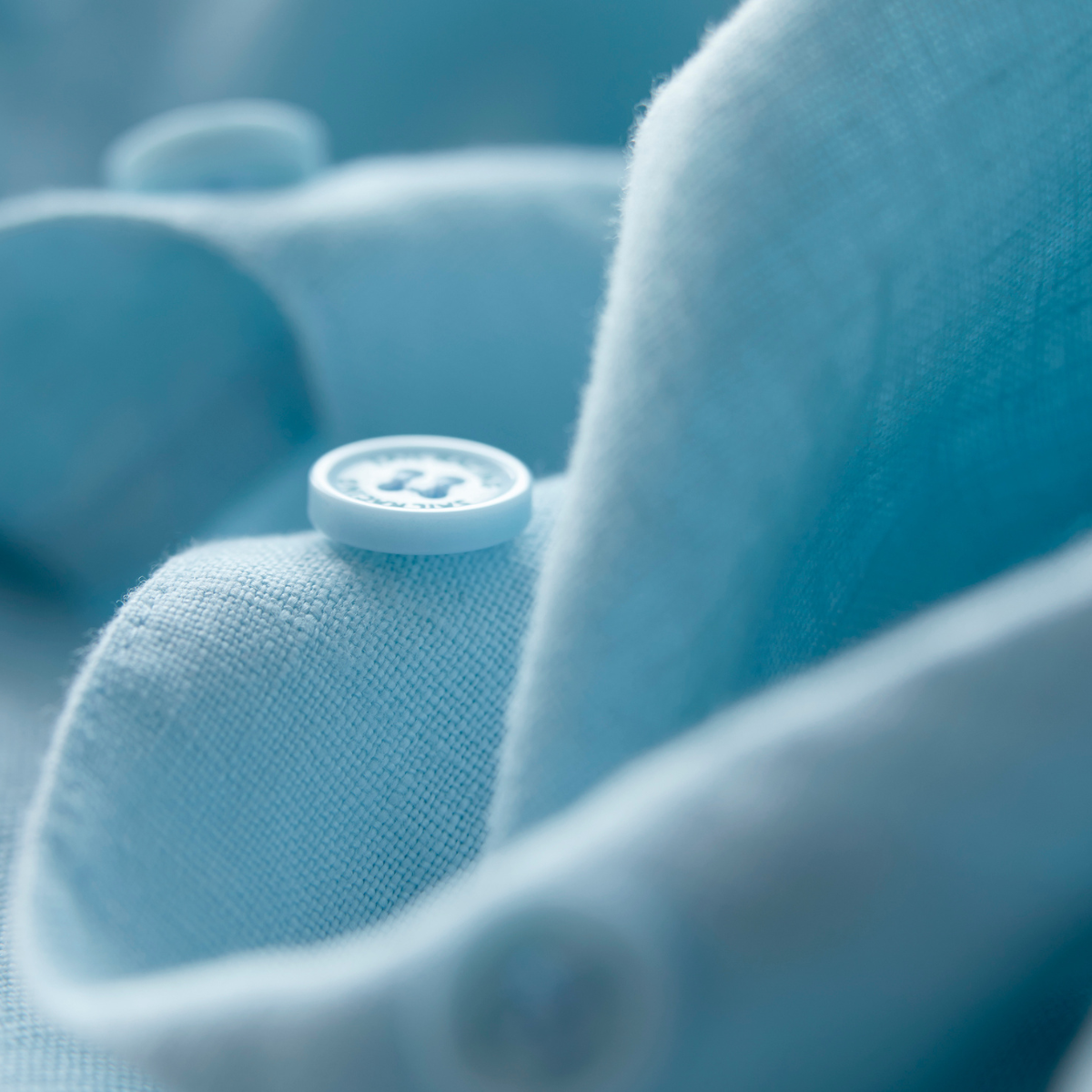 Sundrift Linen Dress button closure