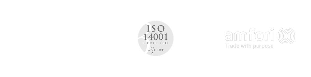 bluesign system partner, ISO 14001 certified, amfori