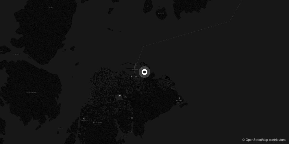 Map – Sail Racing Club House Käringön