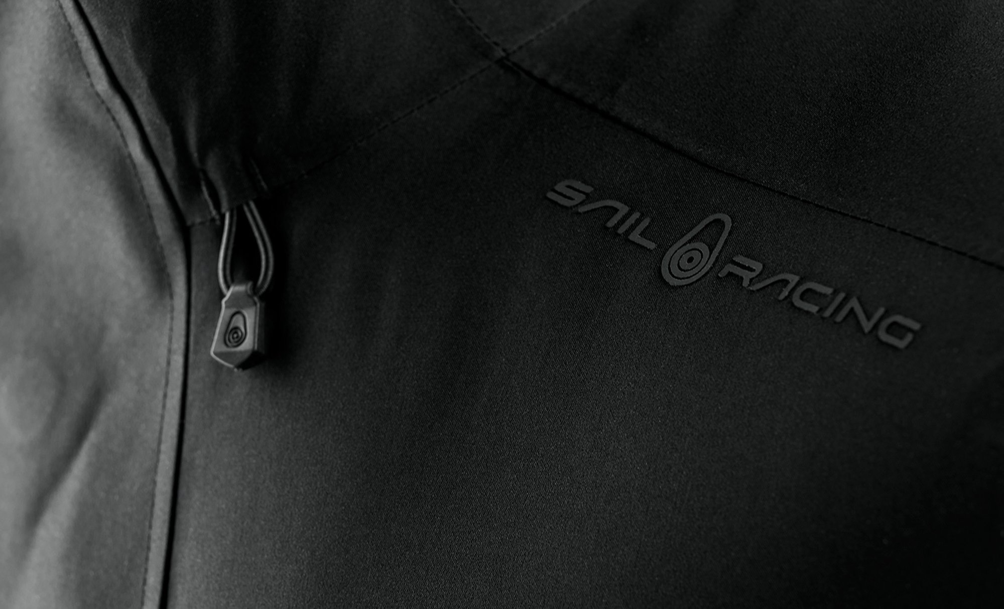 Sail Racing logo in black reflex