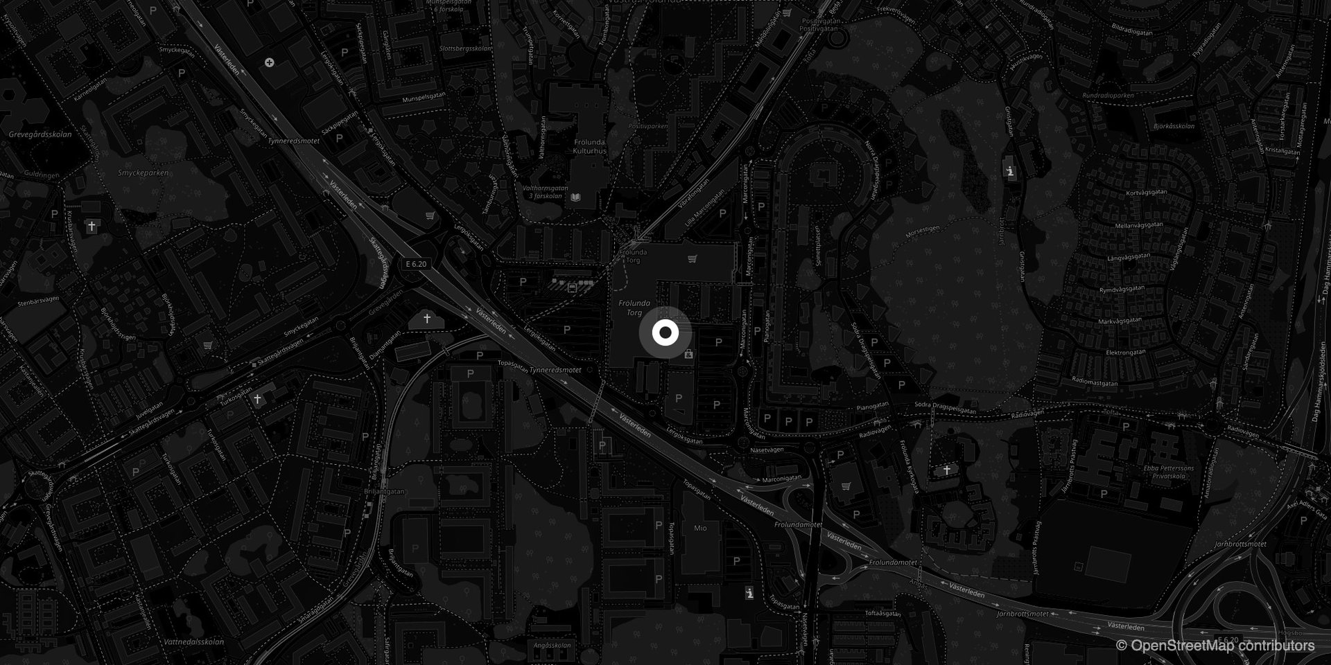 Map – Sail Racing Club House Gothenburg
