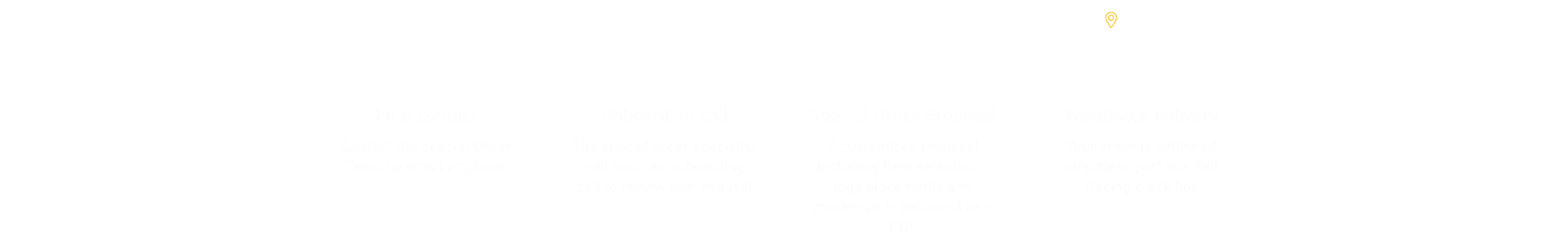 Special Order process