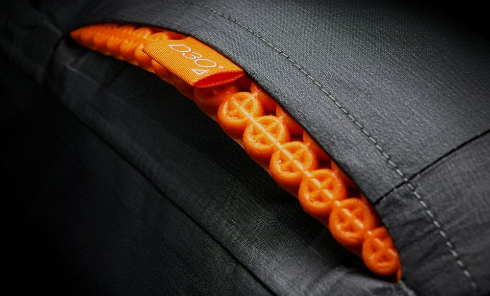 Detachable D3O impact protection