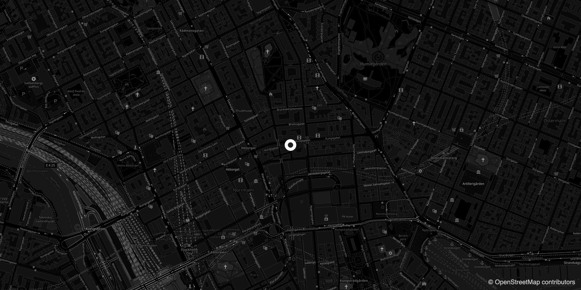 Map – Sail Racing Club House Stockholm