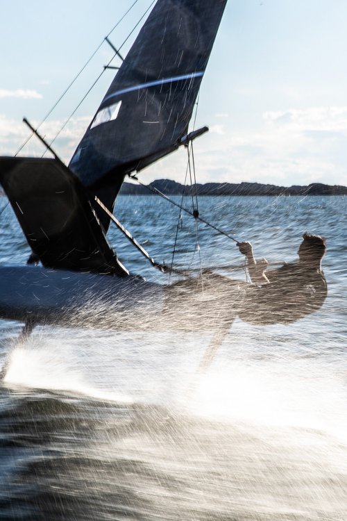 Dinghy sailing