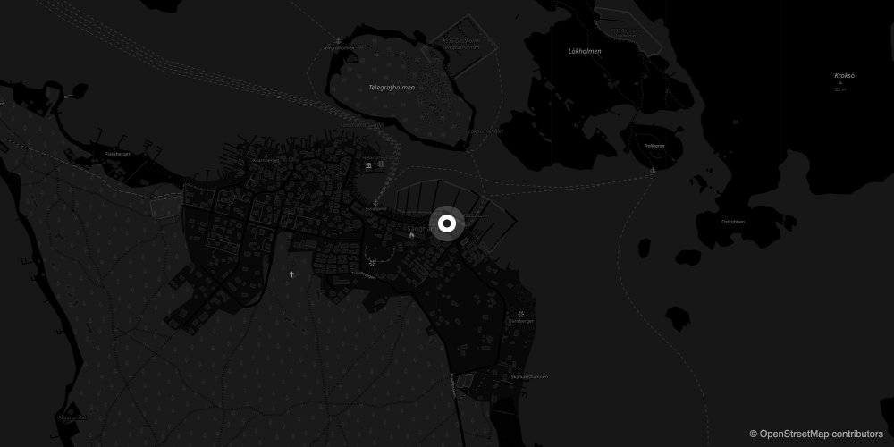 Map – Sail Racing Club House Sandhamn