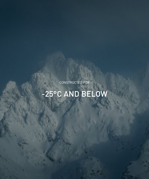 -25°C and below winter wear