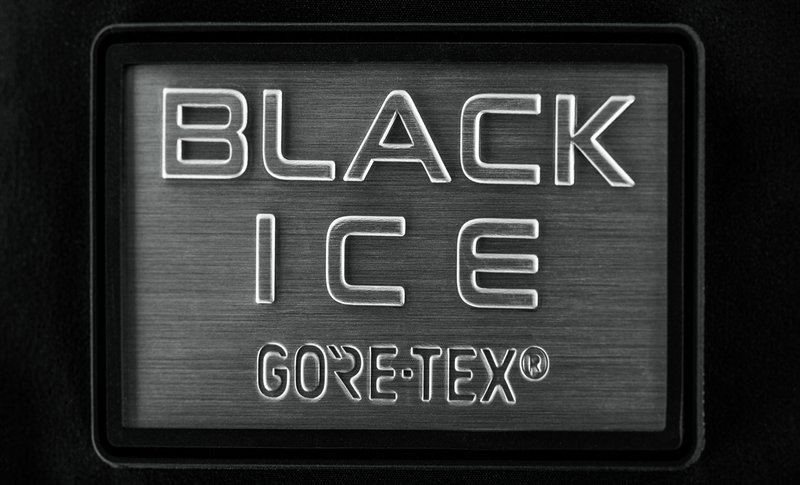 Black Ice metal badge