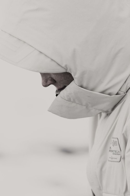 Winter jacket detail