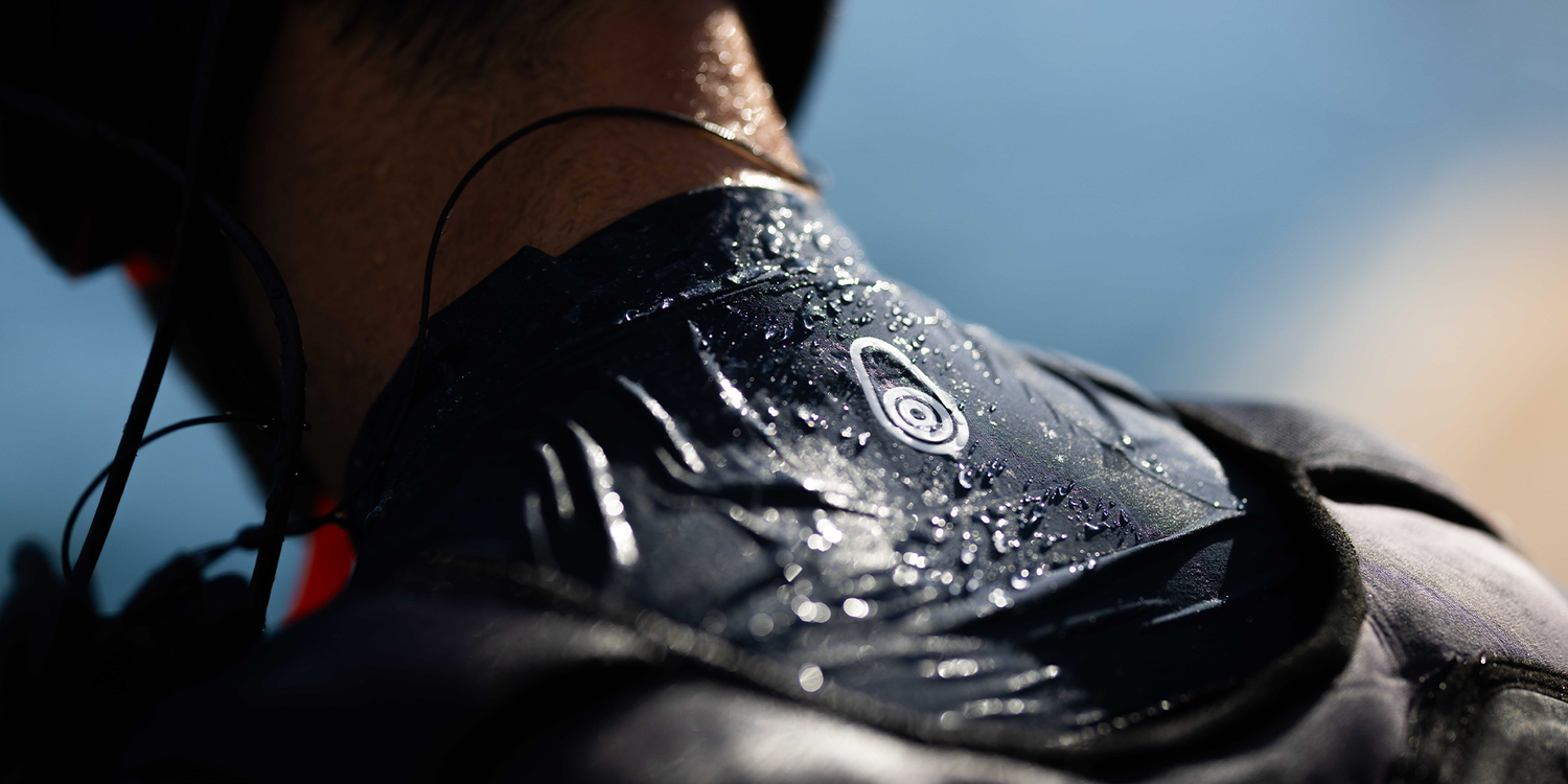 Alinghi Red Bull Racing sailor in rashguard